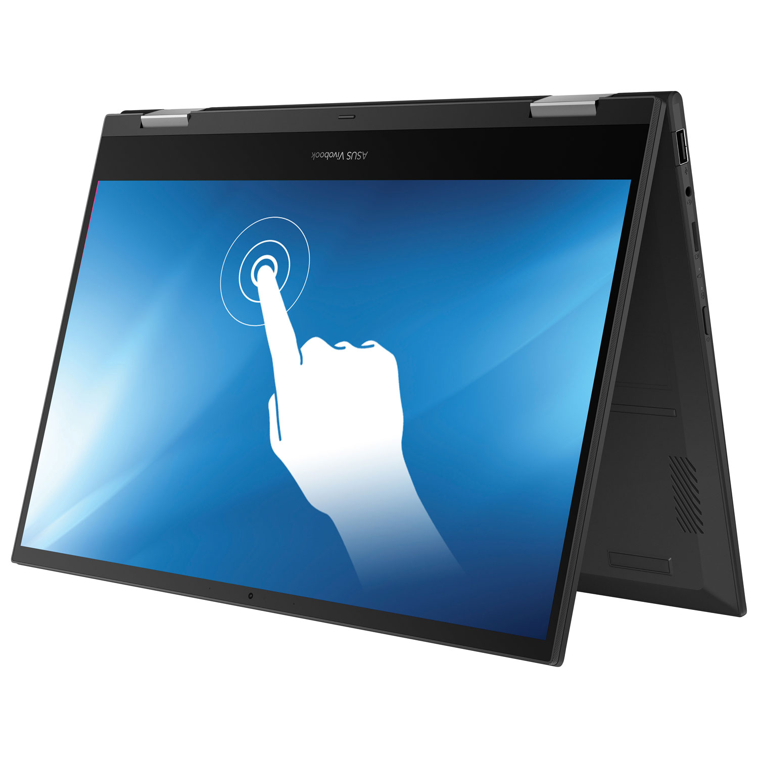 ASUS VivoBook Go 14 Flip 14" Touchscreen 2-in-1 Laptop (Intel Pentium Silver N6000/128GB eMMC/4GB RAM)