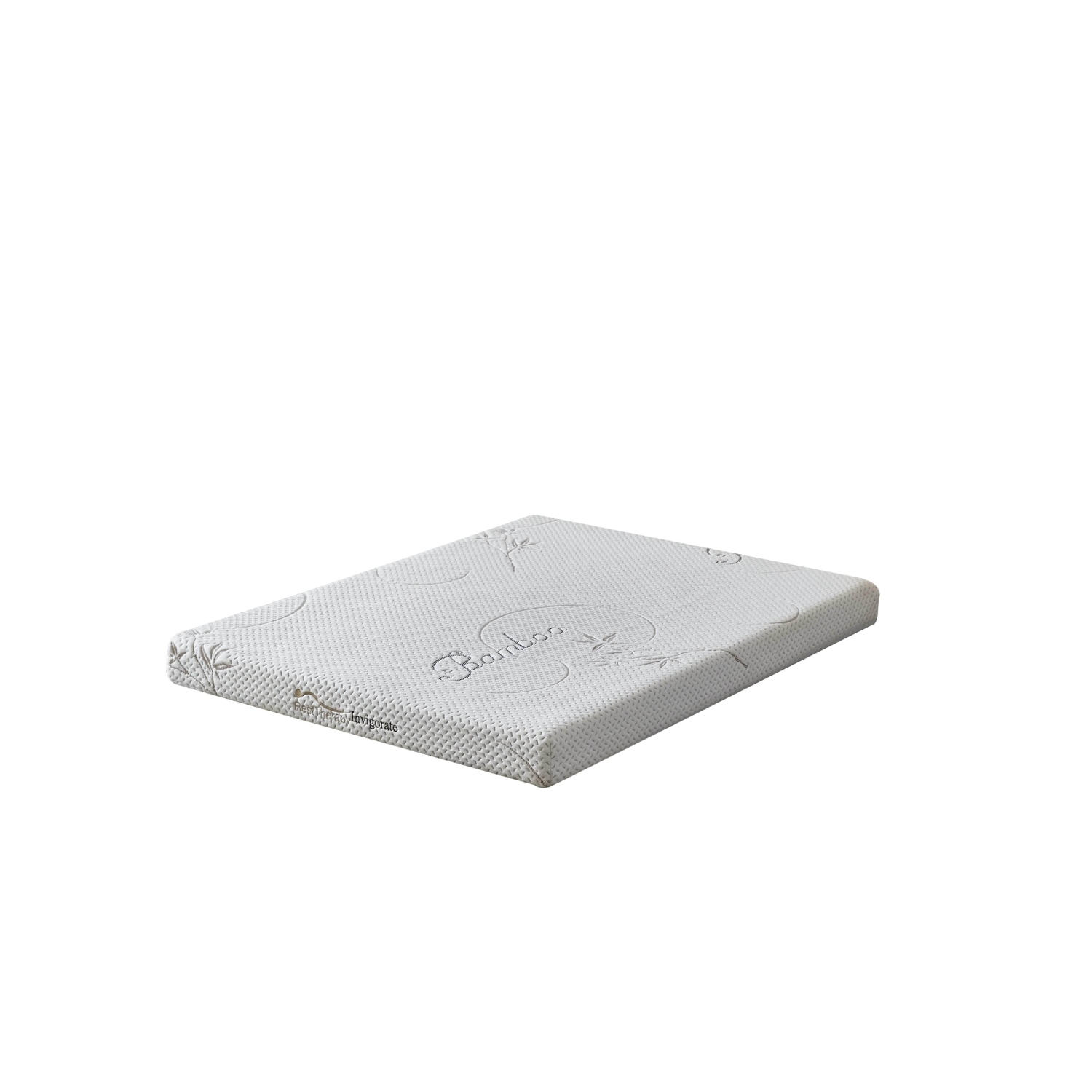 Matelas en mousse à mémoire en gel frais en bambou de 3&nbsp;po Invigorate de Repose Therapy pour chien ou chat