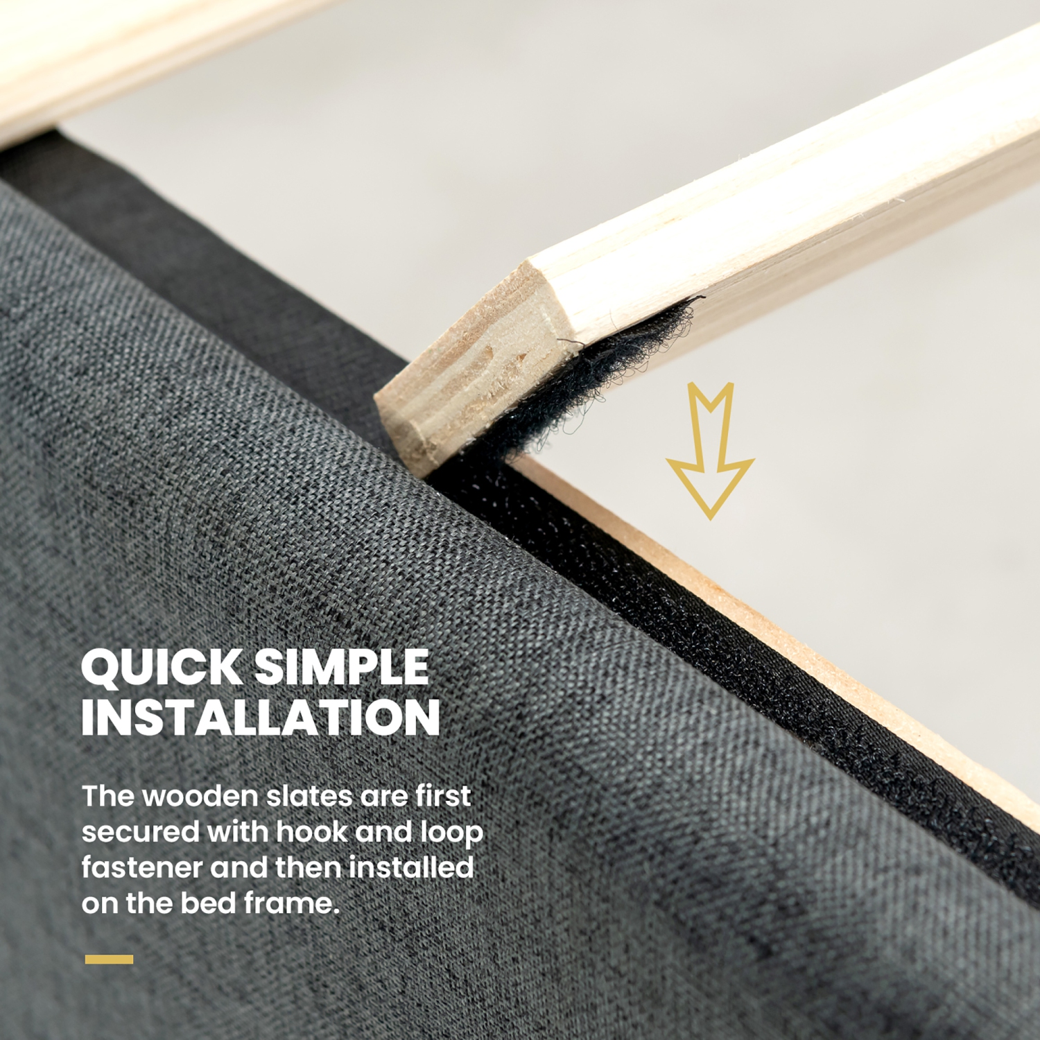 Tête de lit ajustable à bouton diamant pour cadre de lit rembourré de Costway facile à assembler