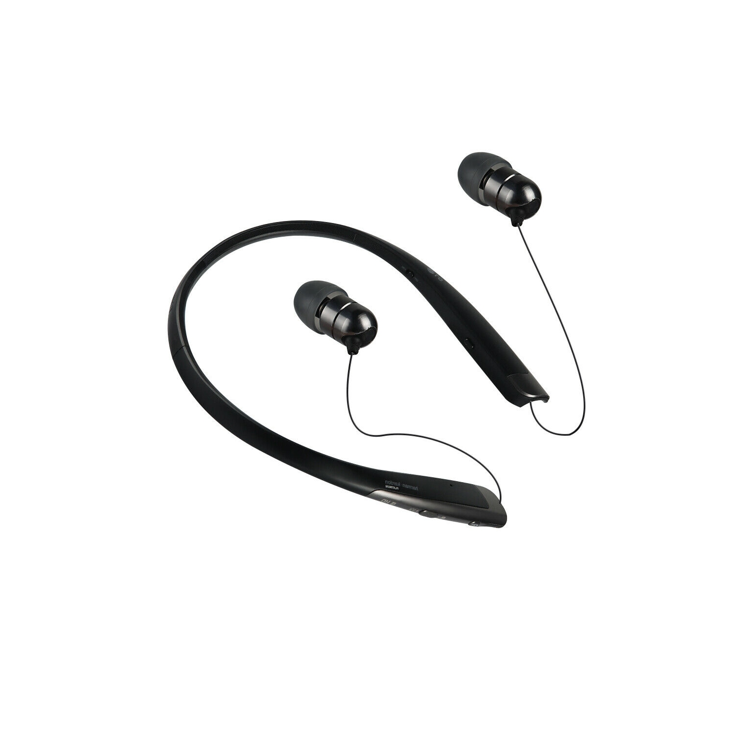 Refurbished (Good) - LG Tone Platinum Bluetooth Headset Wireless In-Ear Earphones - Black (HBS-1100)