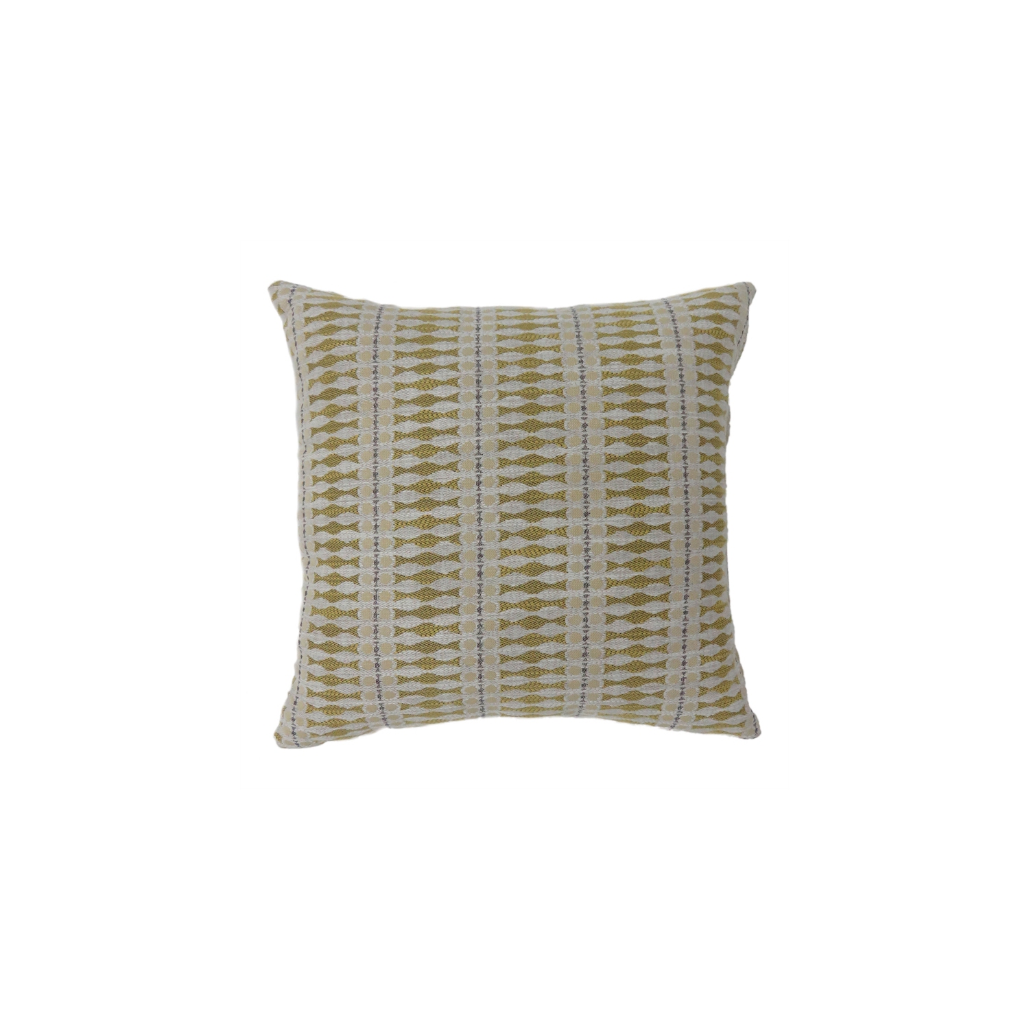 Furniture of America Plenley Fabric Large Throw Pillow in Yellow