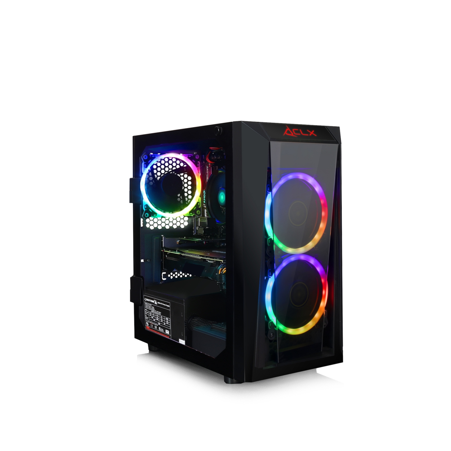 CLX SET Gaming Desktop - AMD Ryzen 5 3600 3.6GHz, GeForce GTX 1660 6GB, 16GB Memory, 960 GB SSD, WiFi, MS Windows 11 Home