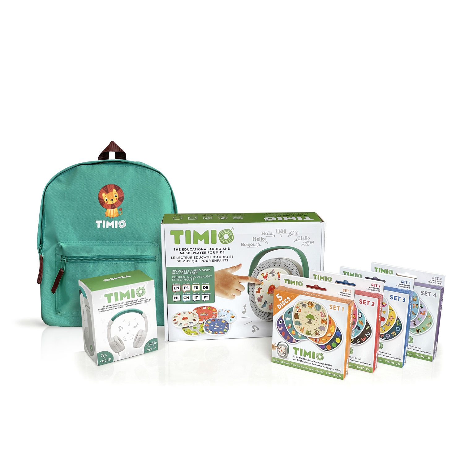 Order the Timio Audio and Music Player + 5 Discs online - Baby Plus