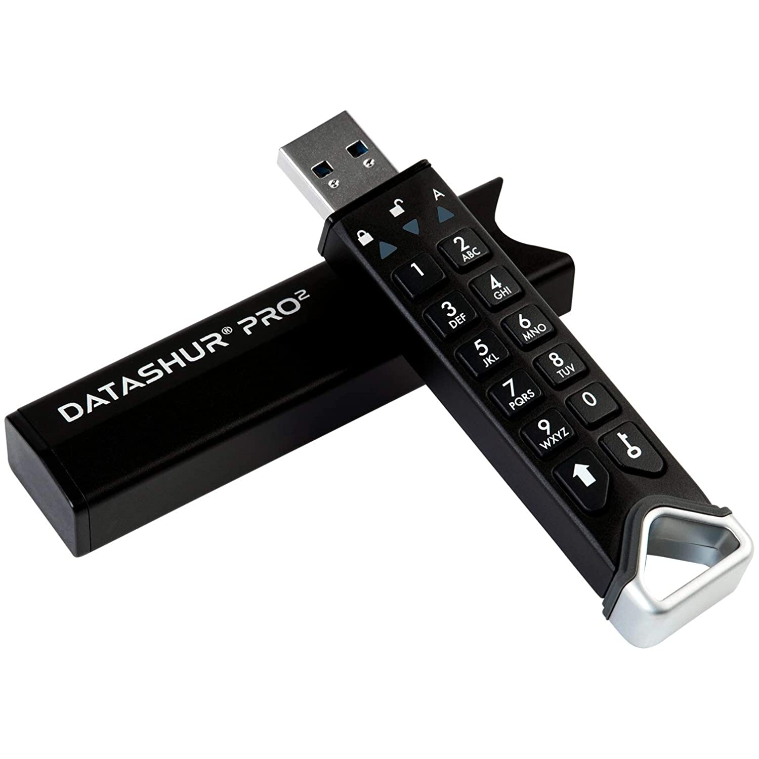 iStorage datAshur PRO2 256GB secure encrypted flash drive - IS-FL-DP2-256-256
