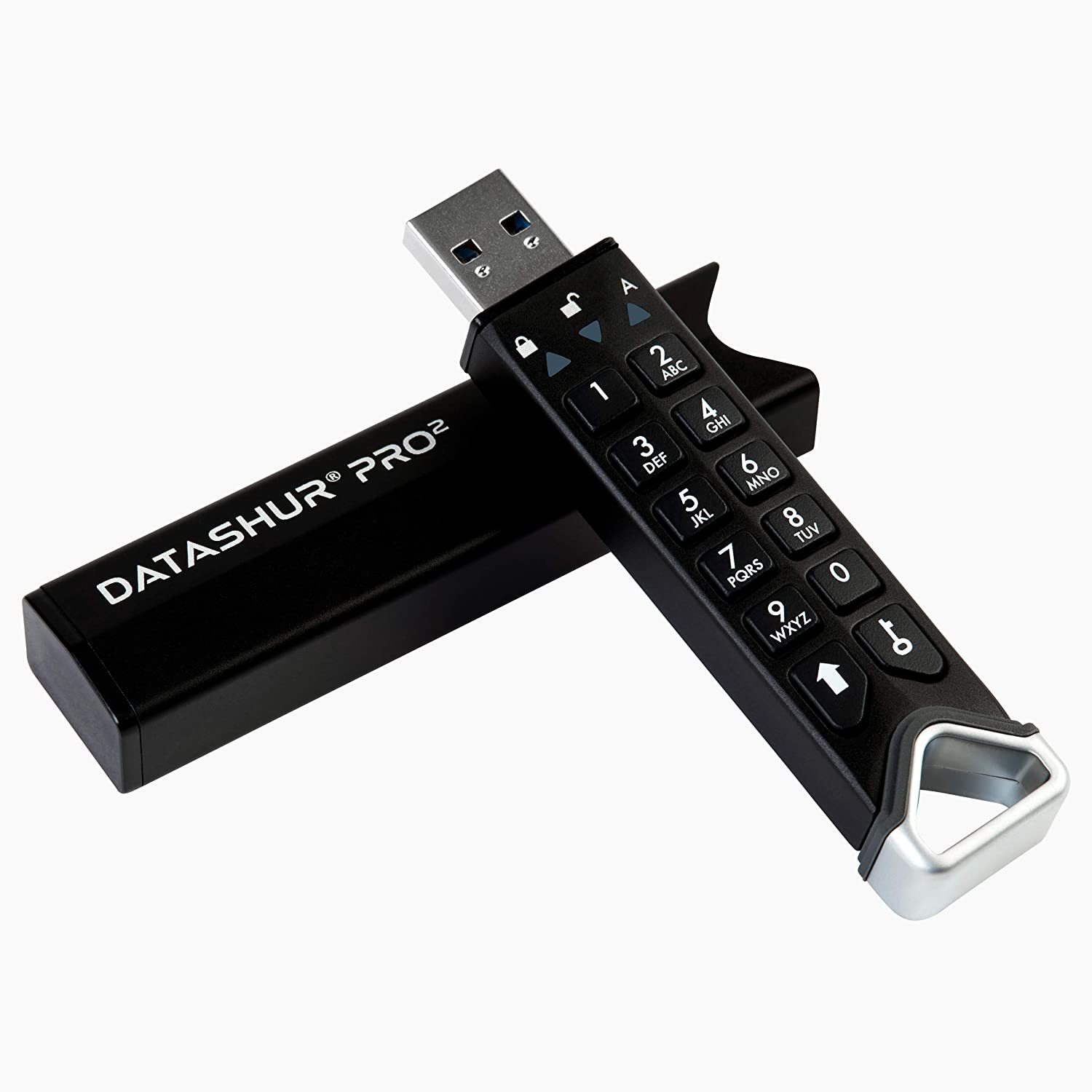 iStorage datAshur PRO2 256GB secure encrypted flash drive - IS-FL-DP2-256-256