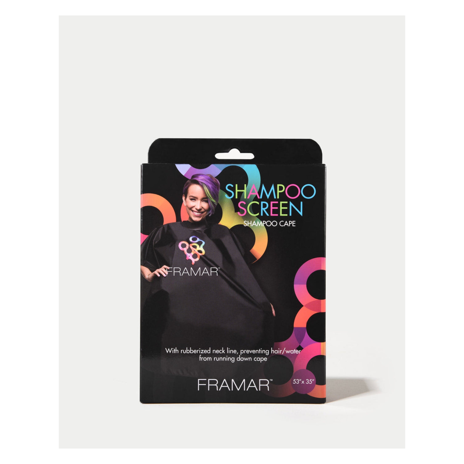 Cape pour écran de shampooing Framar