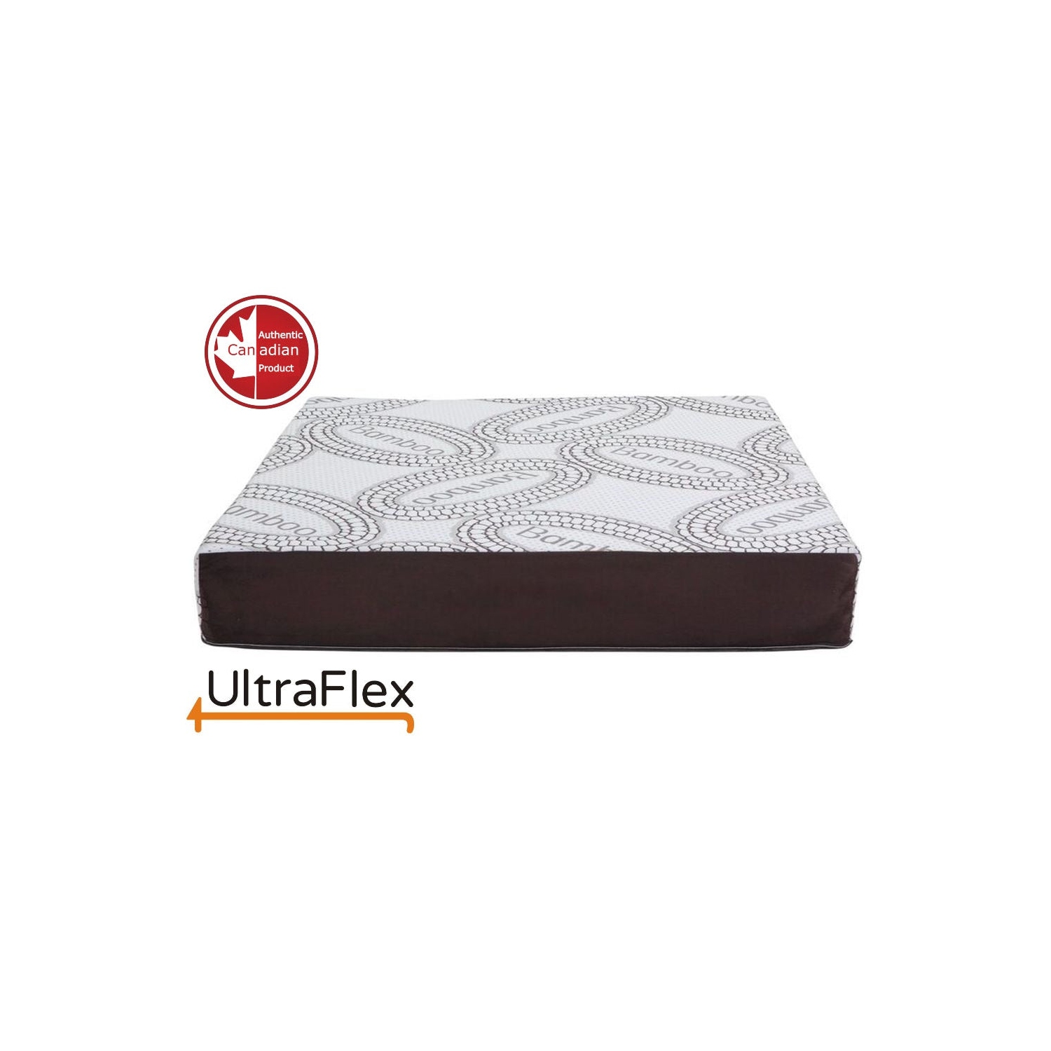 MATELAS écologique « Ultraflex SERENITY », mousse à mémoire infusée de gel de qualité supérieure