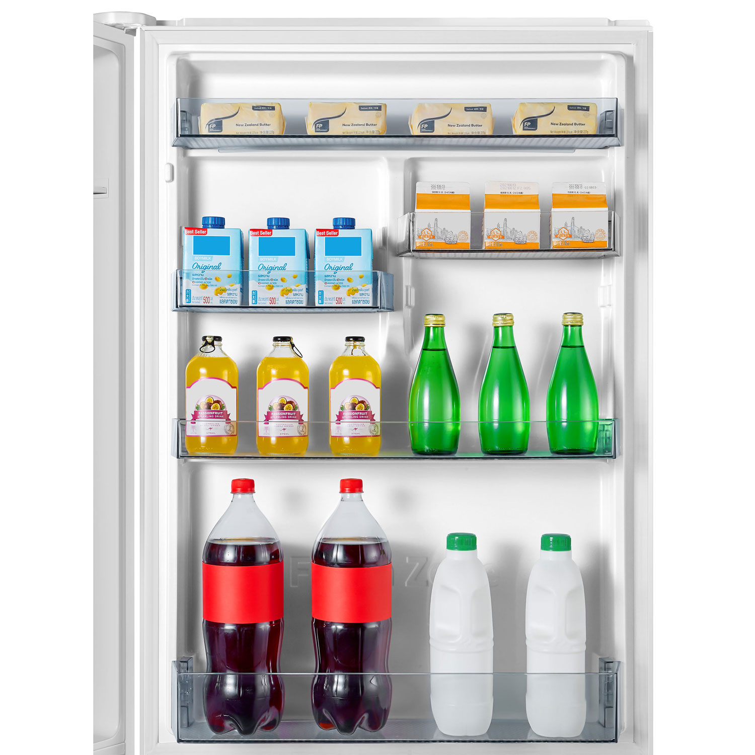 Hisense 28" 14.7 Cu. Ft. Counter-Depth Bottom Freezer Refrigerator - White