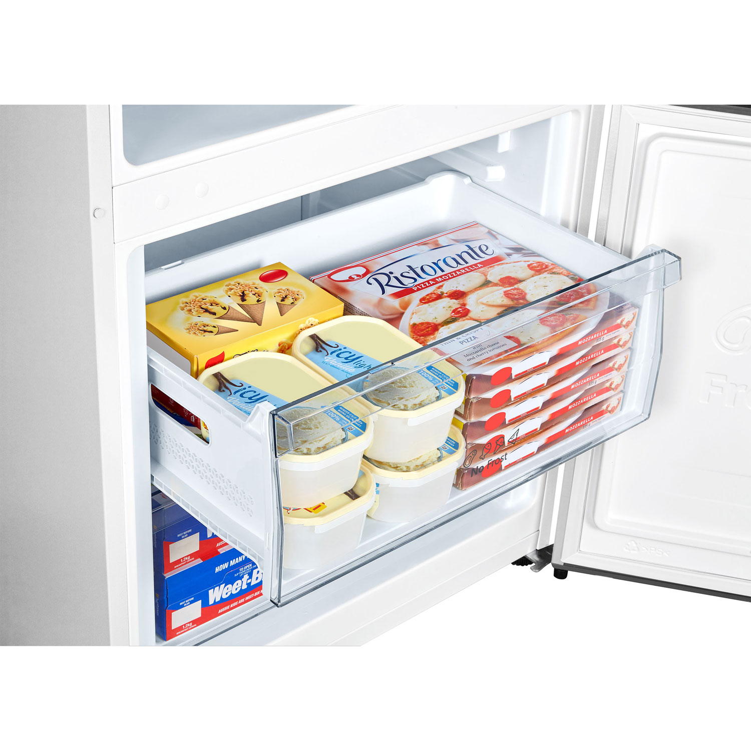 Hisense 28" 14.7 Cu. Ft. Counter-Depth Bottom Freezer Refrigerator - White