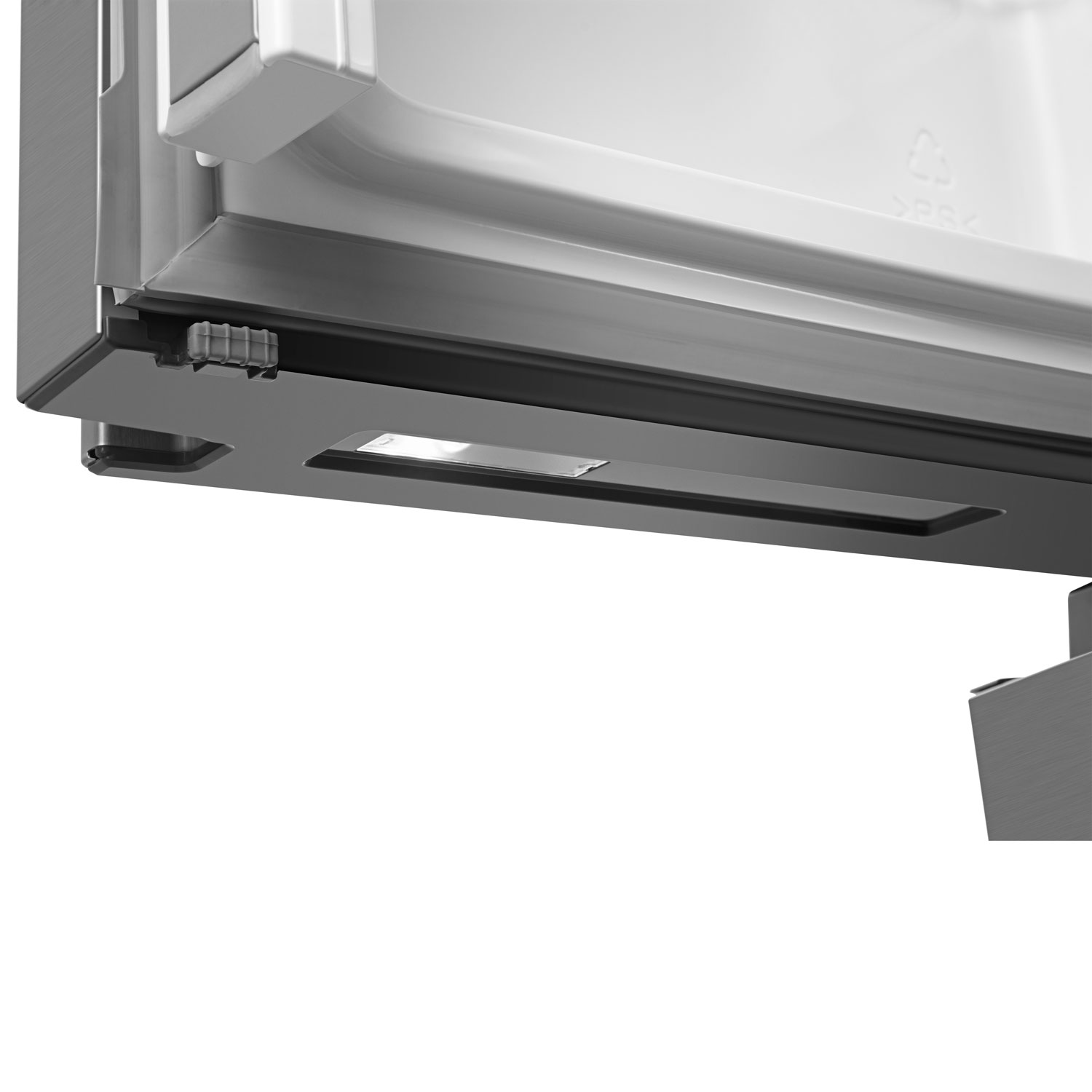 Réfrigérateur à deux portes 26,6 pi³ 36 po avec distributeur d'eau de Hisense - Inox