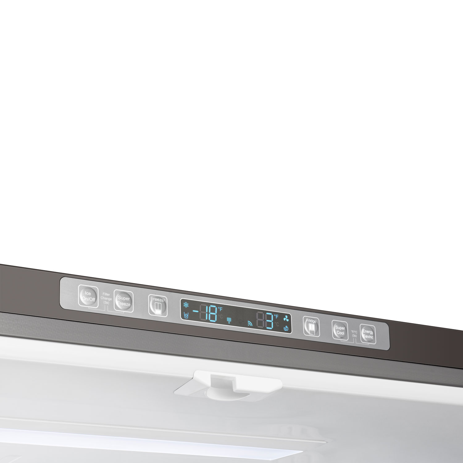 Réfrigérateur à deux portes 26,6 pi³ 36 po avec distributeur d'eau de Hisense - Inox