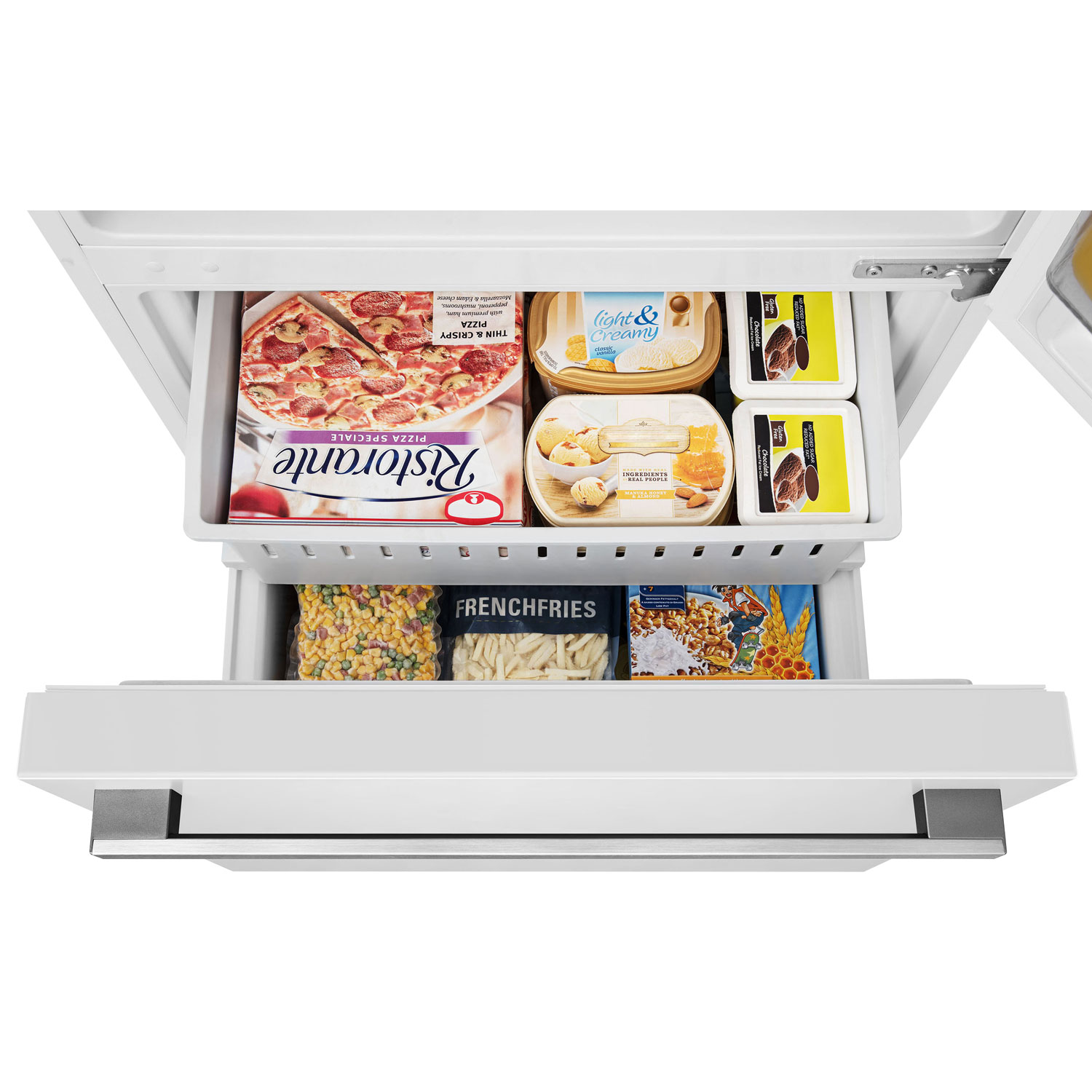 Hisense 32" 17.2 Cu. Ft. Counter-Depth Bottom Freezer Refrigerator - White