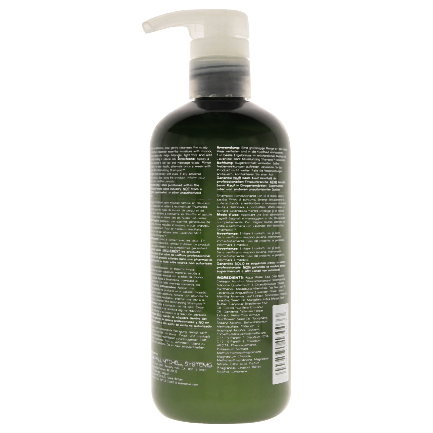 Tea Tree Lavande Menthe Hydratant Cowash par Paul Mitchell pour Unisexe - 16,9 oz Nettoyant