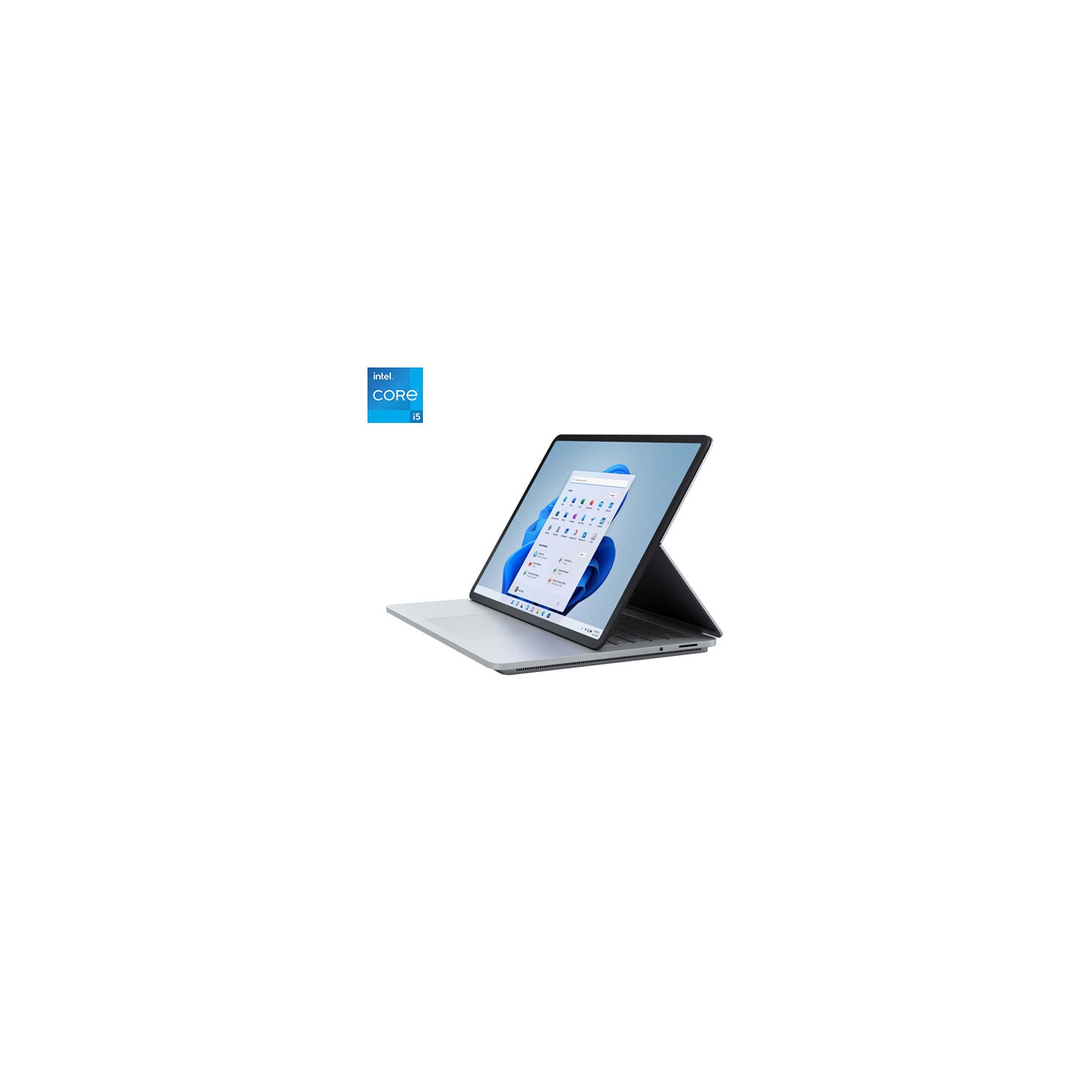Microsoft Surface Laptop Studio 14.4" - Platinum (Intel Core i5-11300H/256GB SSD/16GB RAM/Windows 11) -Fr - Open Box