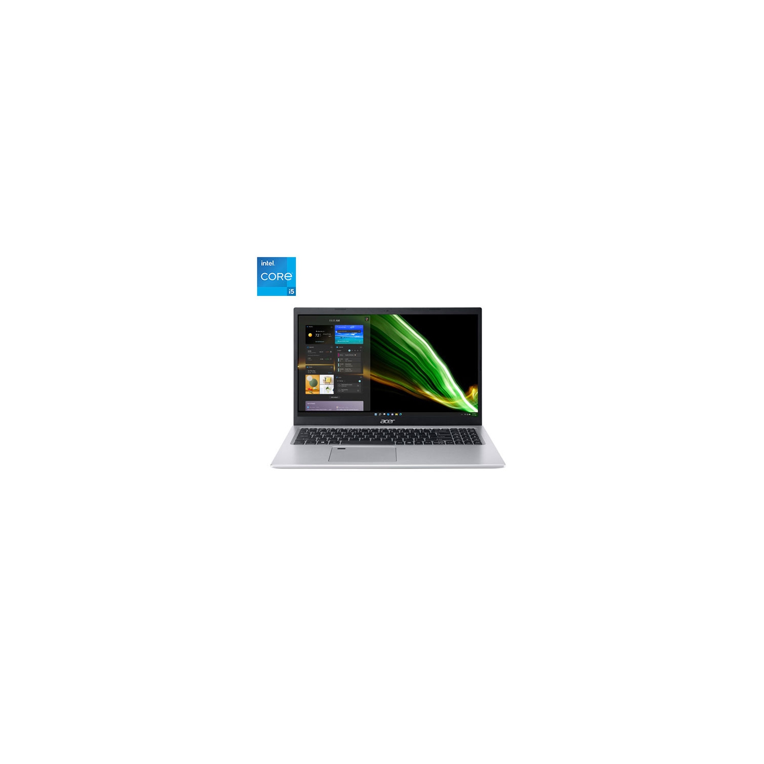 Acer Aspire 5 15.6" Laptop - Silver (Intel Core i5-1135G7/512GB SSD/8GB RAM/Windows 11) - Open Box