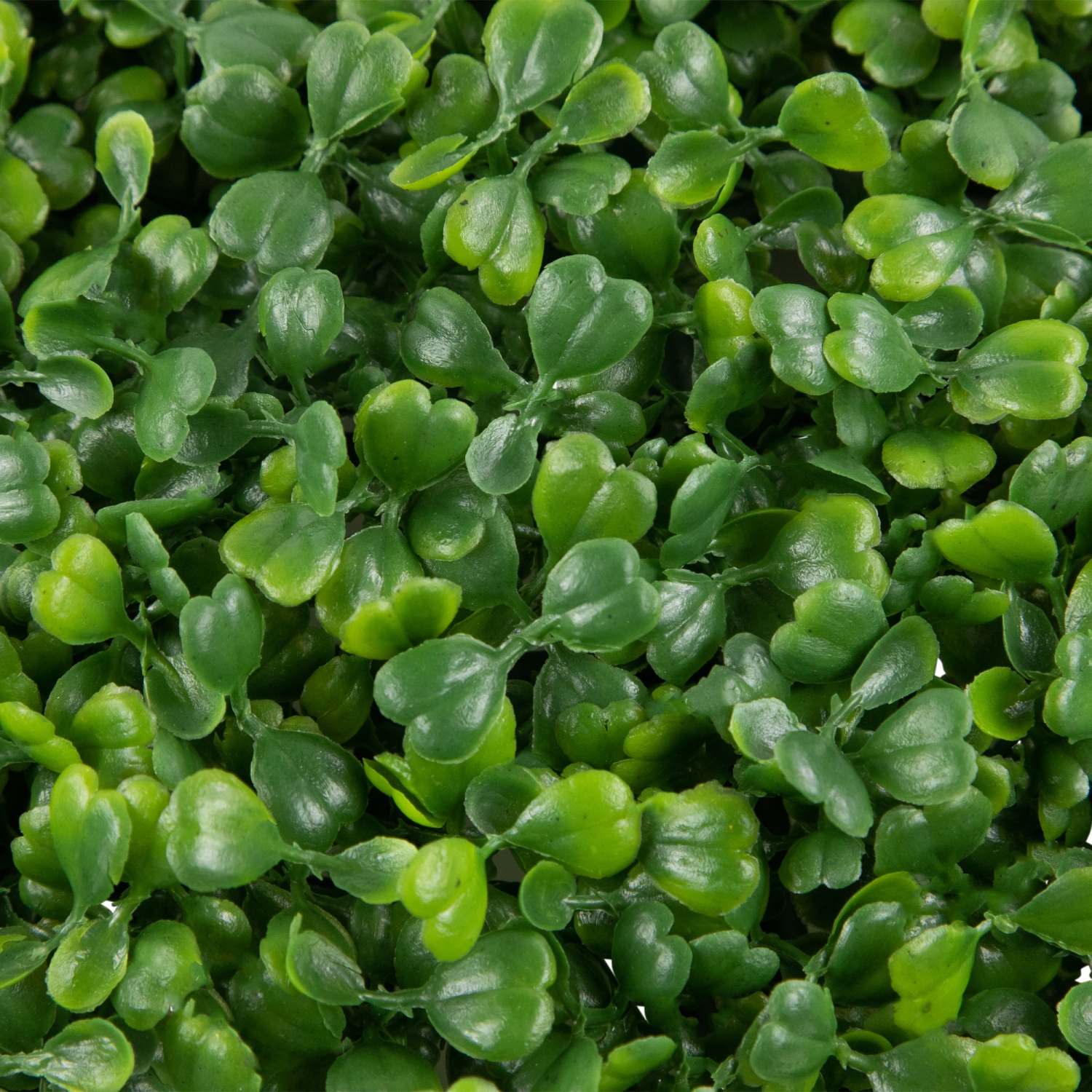 19" Green Two Tone Artificial Topiary Boxwood Garden Ball