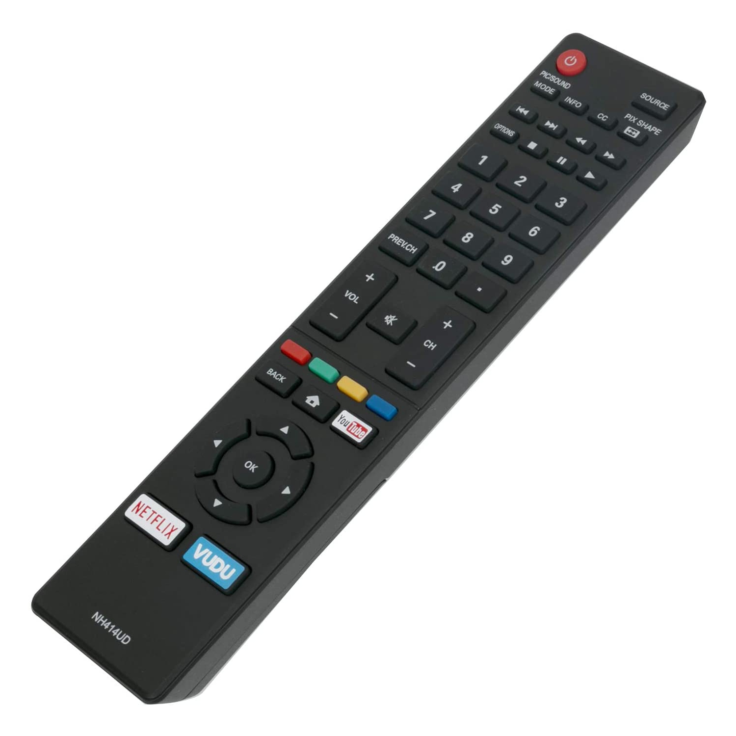 New NH414UD Replaced Remote fit for SANYO TV FW50C85T FW50C87F FW55C46F FW55C46F-B FW55C87F FS32C06F FW43C46F-B