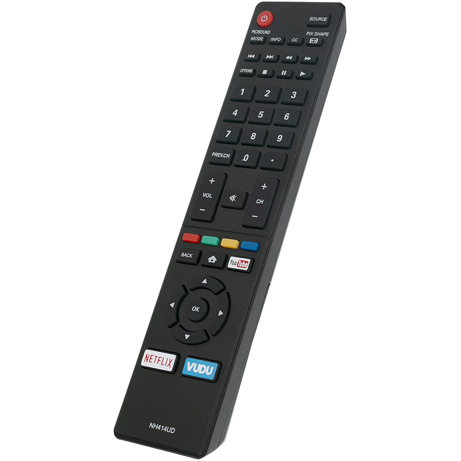 New NH414UD Replaced Remote fit for SANYO TV FW50C85T FW50C87F FW55C46F FW55C46F-B FW55C87F FS32C06F FW43C46F-B