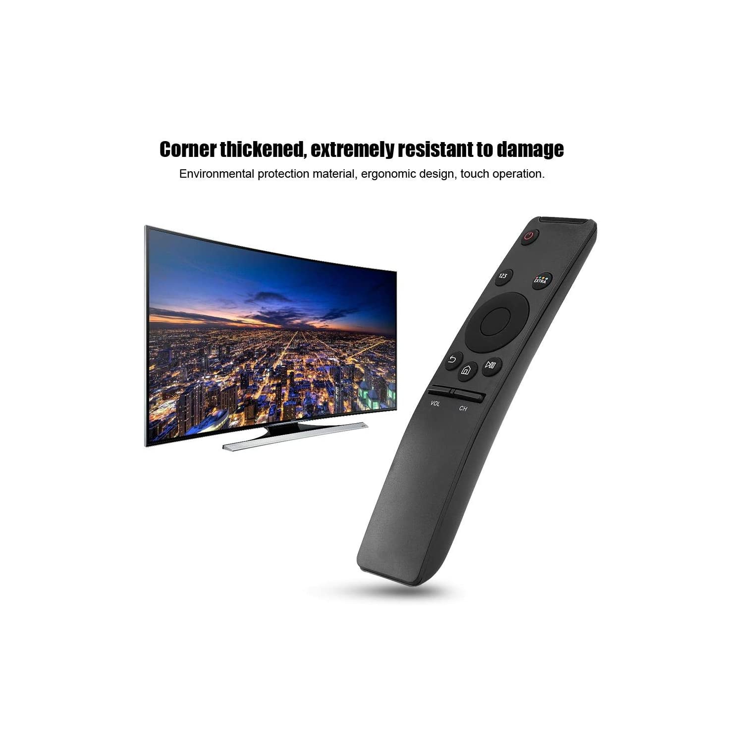 TV Remote Control Replacement for Samsung BN59-01259E TM1640 BN59-01259B BN59-01259D BN59-01260A BN59-01265A