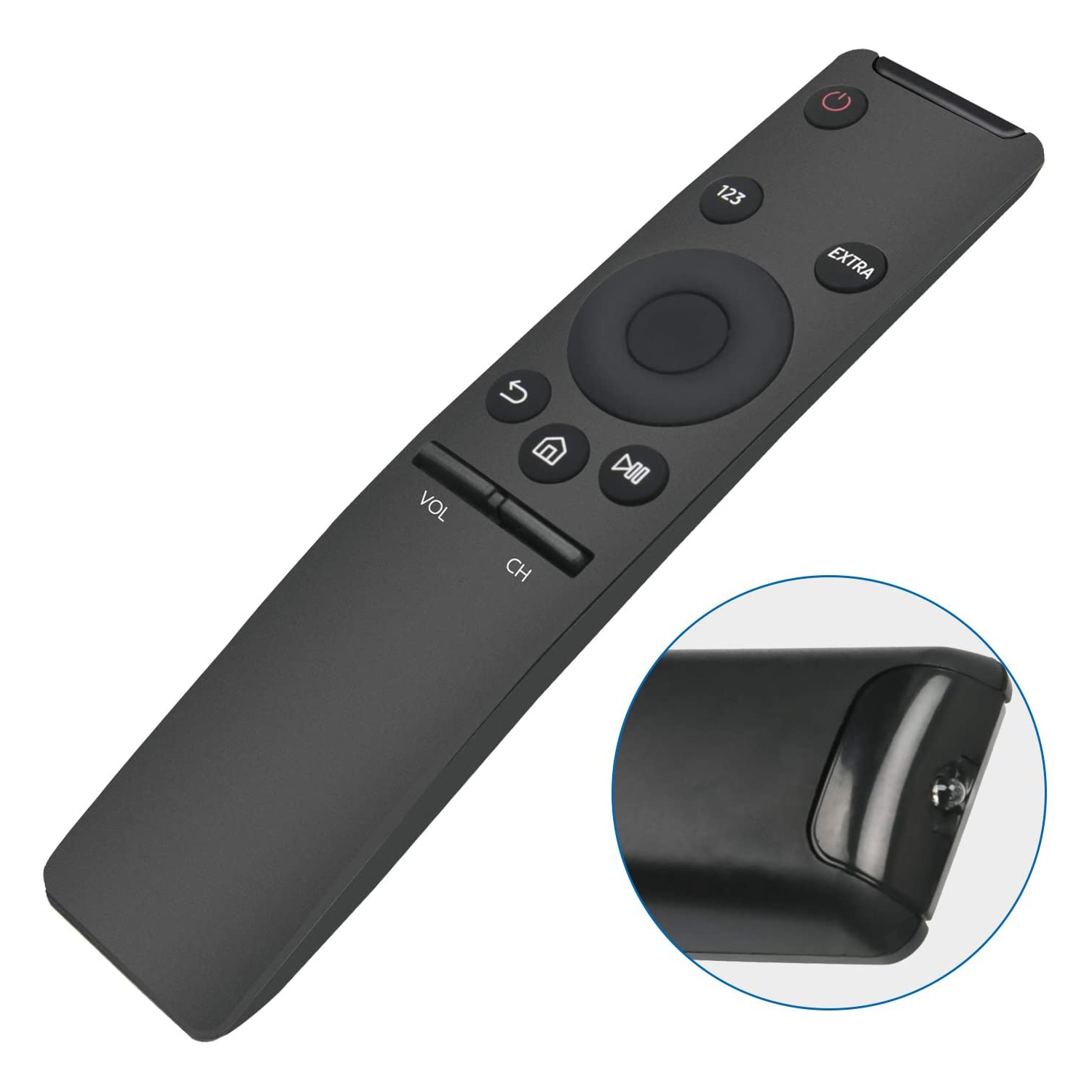 BN59-01265A Replaced IR Remote fit for Samsung Smart TV 43MU6300UN24 49MU650DFXZA 55MU6300UN24 65MU6300UN24