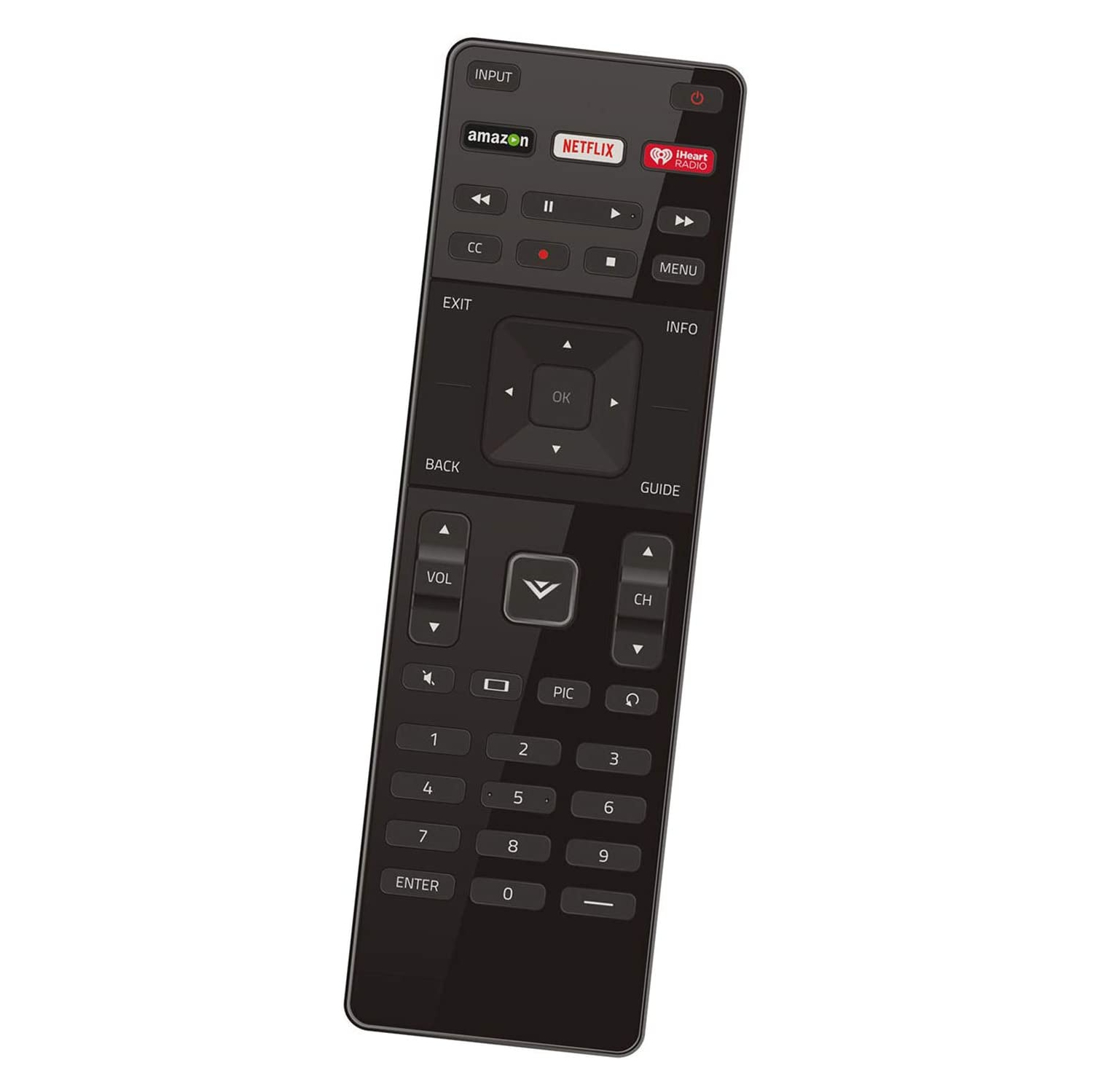 XRT122 Remote Control Replacement fit for Vizio TV E65-C2 E65C2 D39f-E1 D43f-E2 D32f-E1 D39f-E1 D43f-E1 D48f-E0 D50f-E1