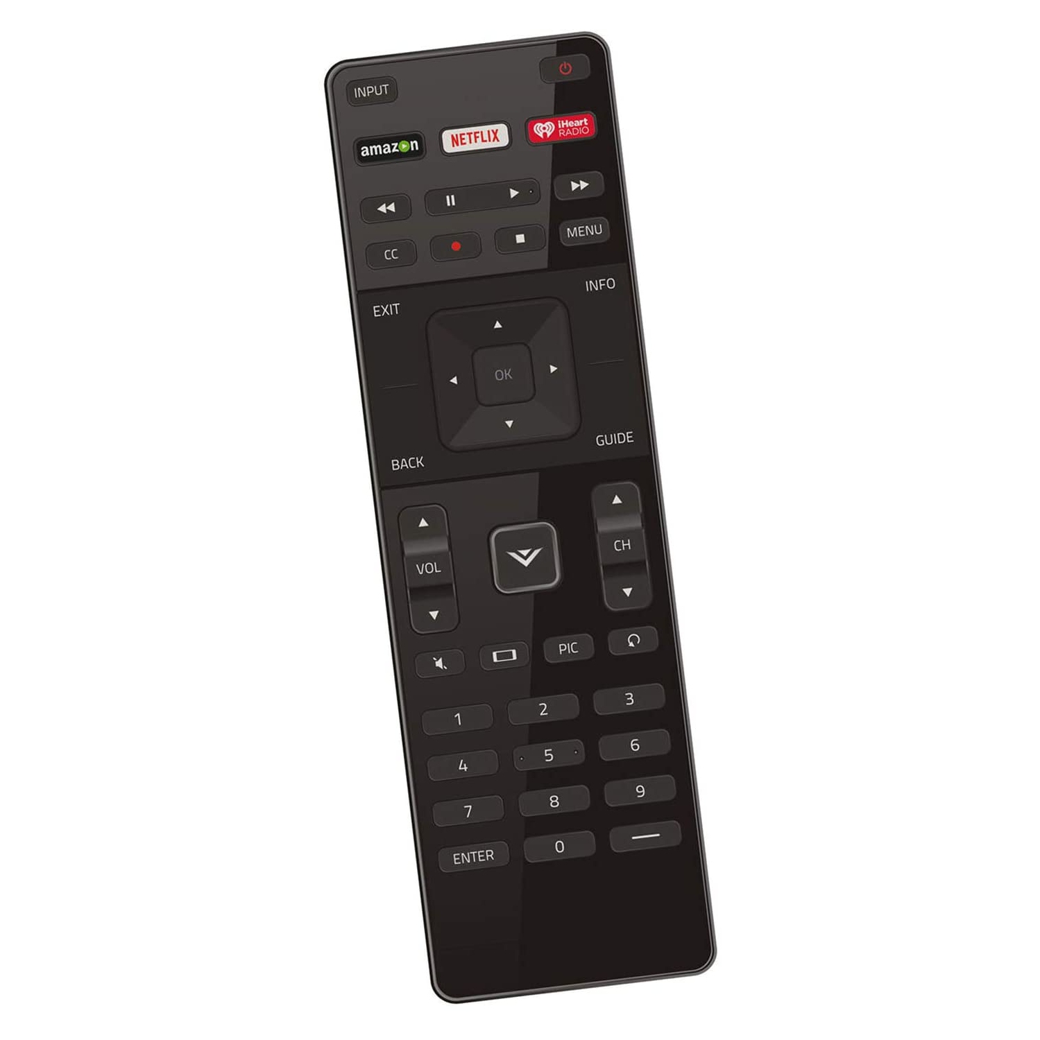 XRT122 Remote Control Replacement fit for Vizio TV E65-C2 E65C2 D39f-E1 D43f-E2 D32f-E1 D39f-E1 D43f-E1 D48f-E0 D50f-E1