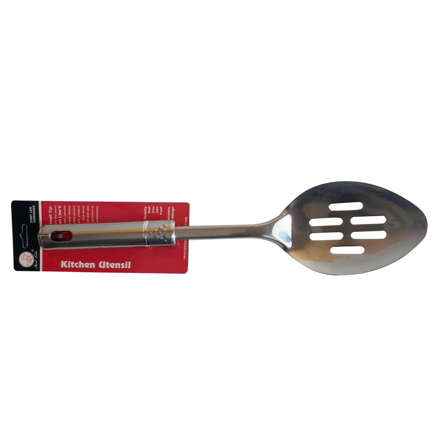 NAAV Stainless Steel Slotted Spoon with Cool Handle
