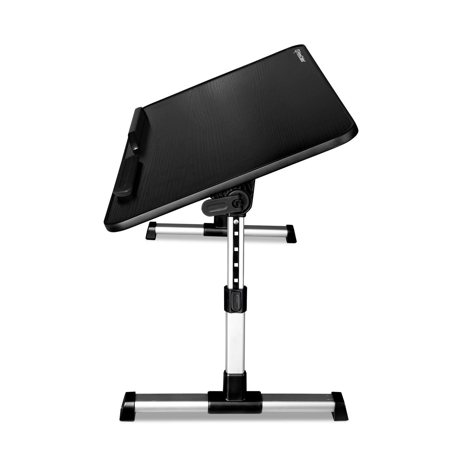 17" Height Adjustable Laptop Stand ,Portable Reading Holder Lap Desk Table Bed Desk Couch Desk Breakfast-in-bed Tray