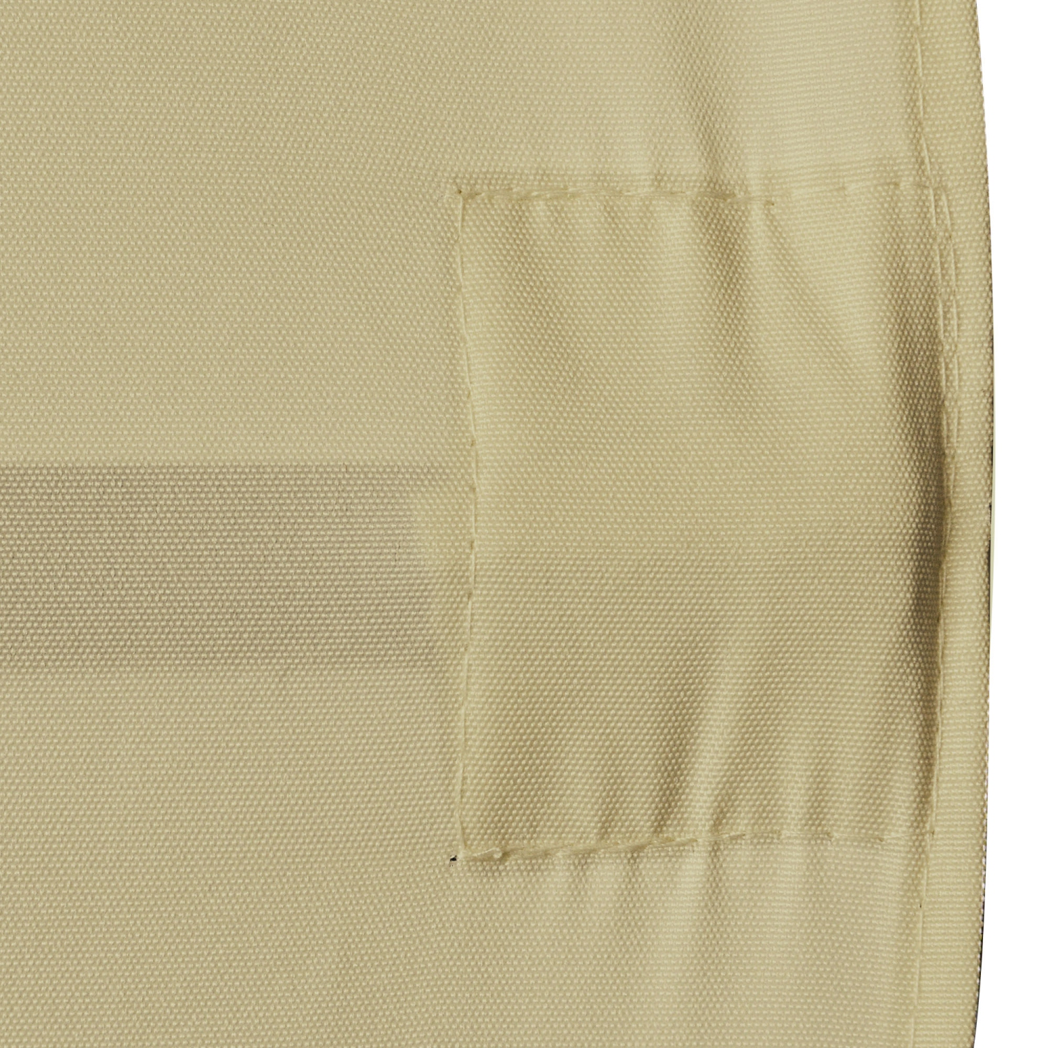 Toile de rechange carrée pour abri de jardin Outsunny, 9.8 x 9.7 pi, protection UV, pare-soleil beige