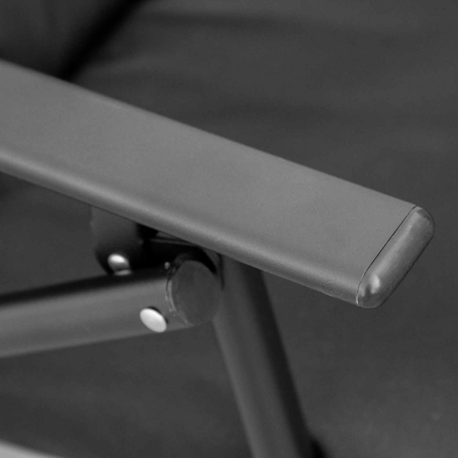 Outsunny Foldable Lounge Chair, Fabric Upholstered Recliner, Outdoor Lounger with Armrest, Metal Frame Camping Beach Chair for Poolside, Deck,