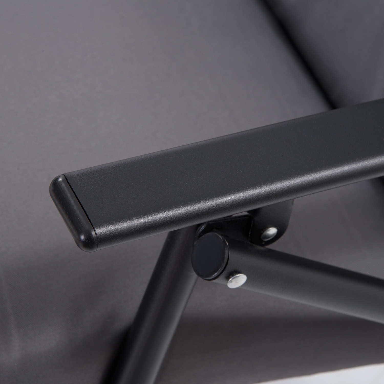 Ensemble de 2 chaises de salle à manger d'extérieur Outsunny, chaise de jardin pliante avec dossier réglable, chaises pliantes rembourrées pour