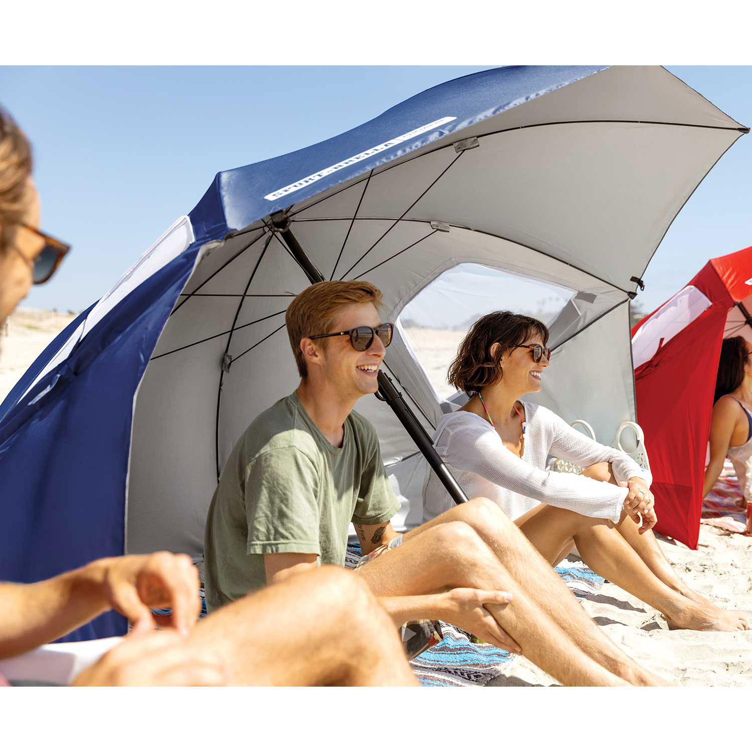 Sport-Brella Premiere UPF 50+ Umbrella Shelter - 8 ft. - Blue