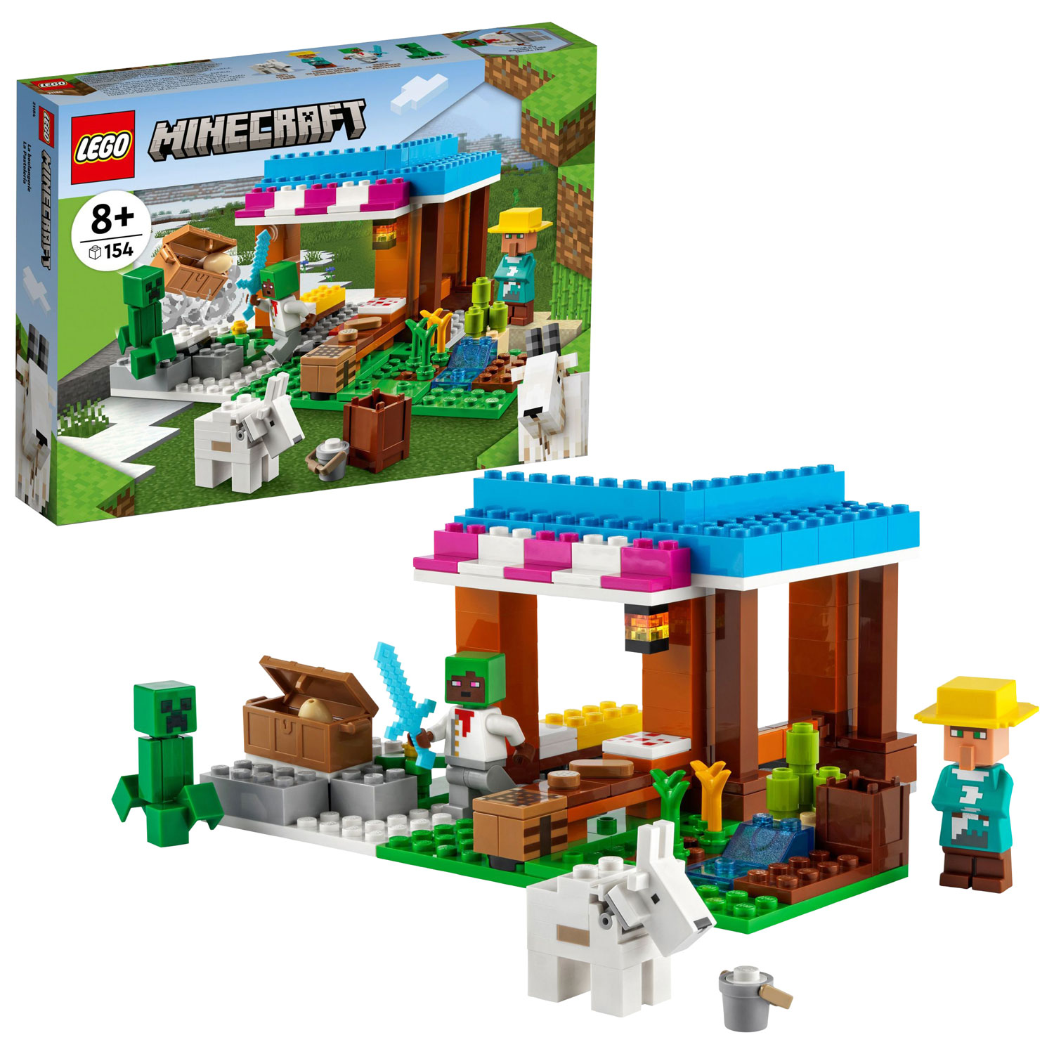 LEGO Minecraft: The Bakery - 154 Pieces (21184)