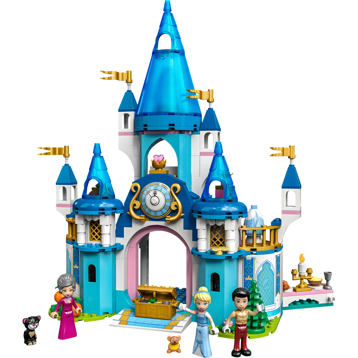 LEGO Disney Princess : Le château de Cendrillon et du Prince charmant - 365 pièces
