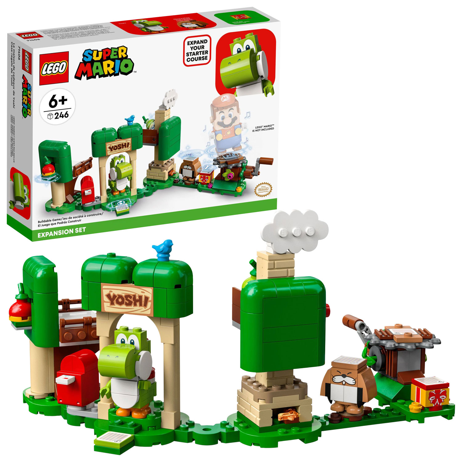 LEGO Super Mario: Yoshi's Gift House - 246 Pieces (71406)