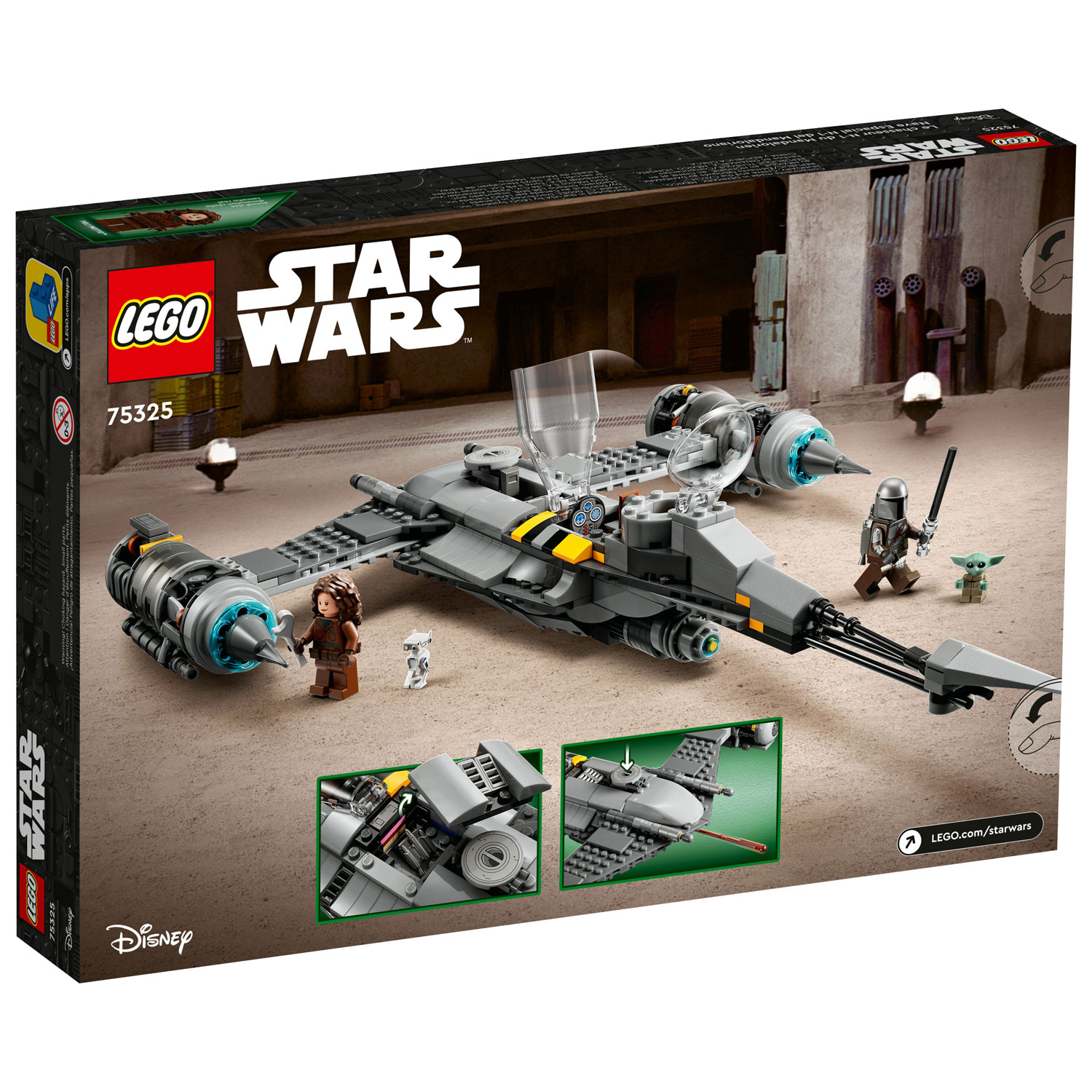 LEGO Star Wars: Vaisseau N-1 Starfighter Le Mandalorien - 412 pièces