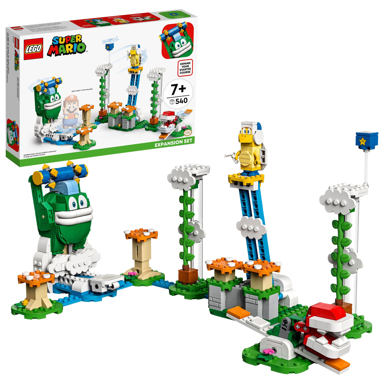 LEGO Super Mario: Big Spike's Cloudtop Challenge Expansion Set - 540 Pieces (71409)