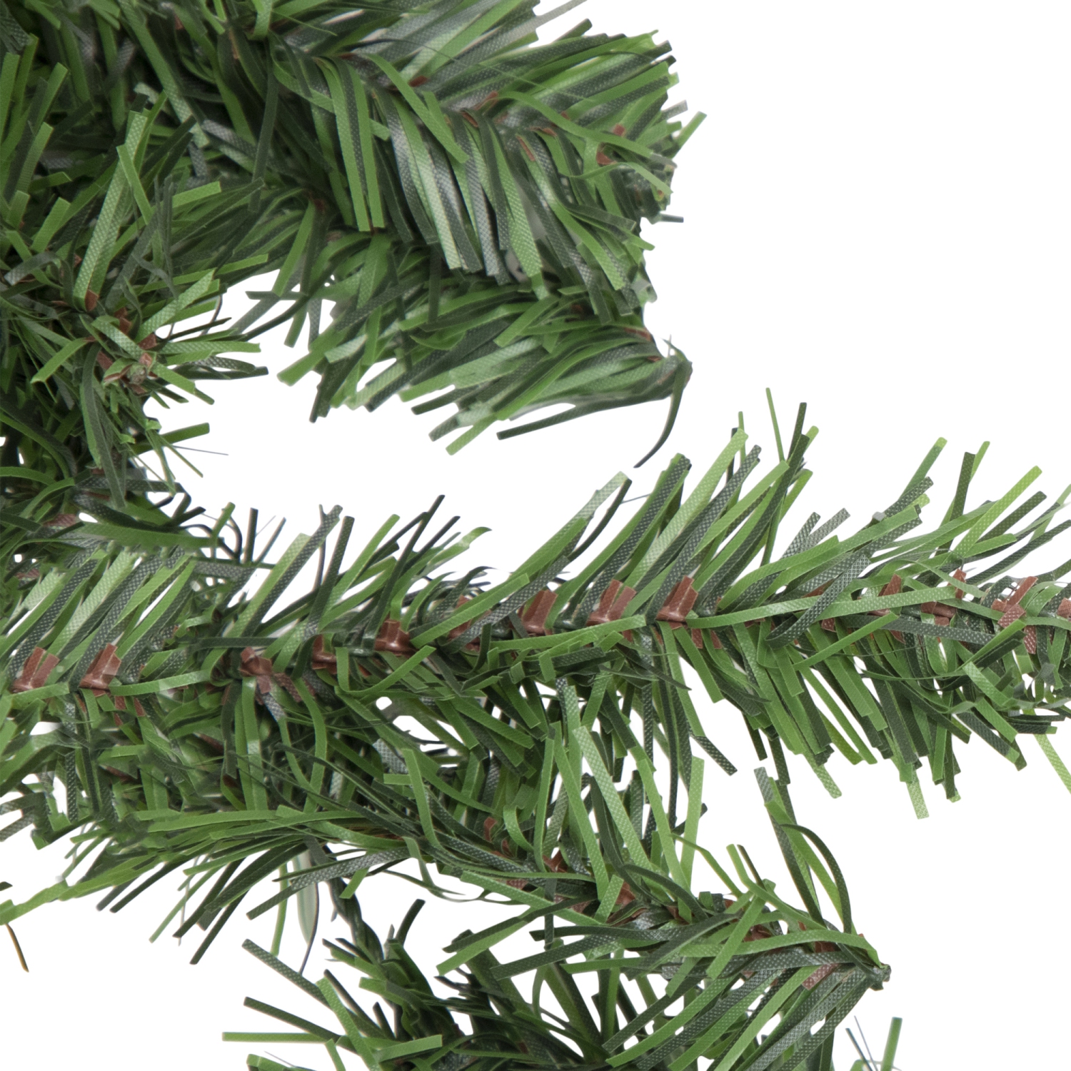 100' x 8" Green Commercial Length Canadian Pine Artificial Christmas Garland - Unlit