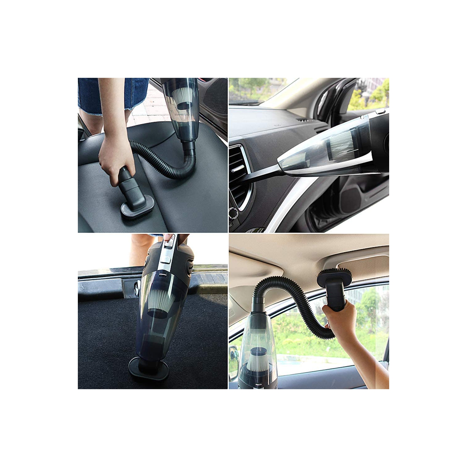 NIERBO Aspirateur à main sans fil avec batterie rechargeable à charge rapide, aspirateur à main portable sans fil pour la maison, la cuisine