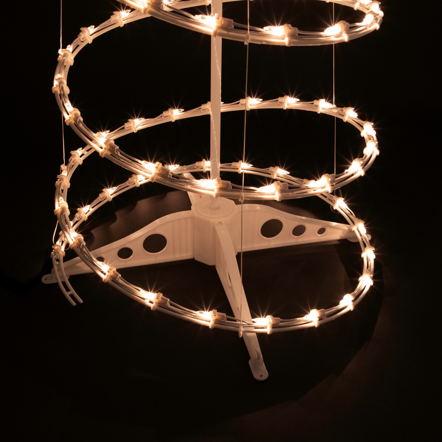 6' Pre-Lit Spiral Christmas Tree - Clear Lights