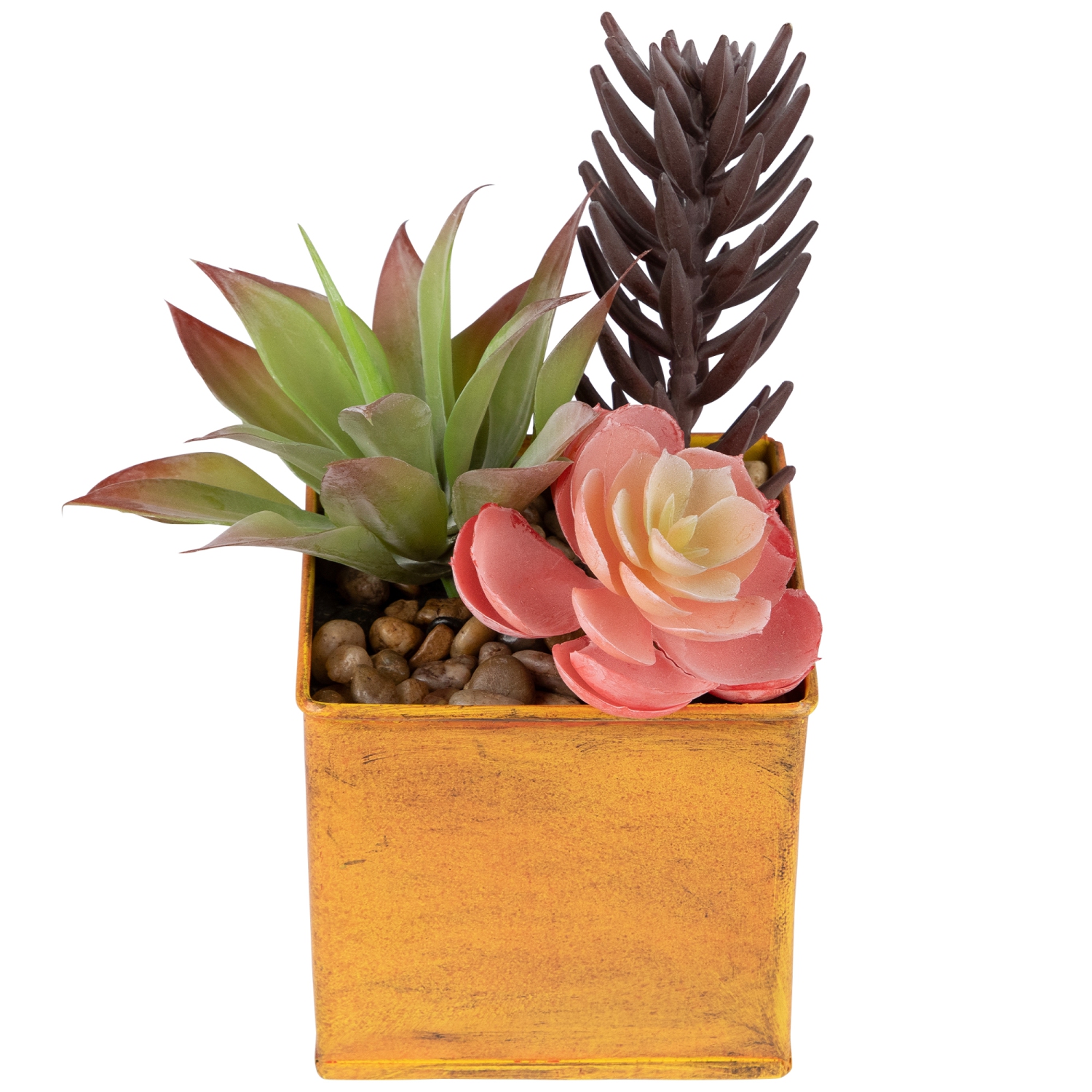 Arrangement de plantes succulentes artificielles de 7 po