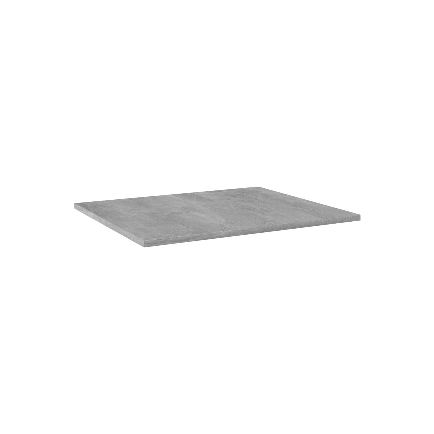 vidaXL Bookshelf Boards 4 pcs Concrete Gray 23.6"x19.7"x0.6" Chipboard