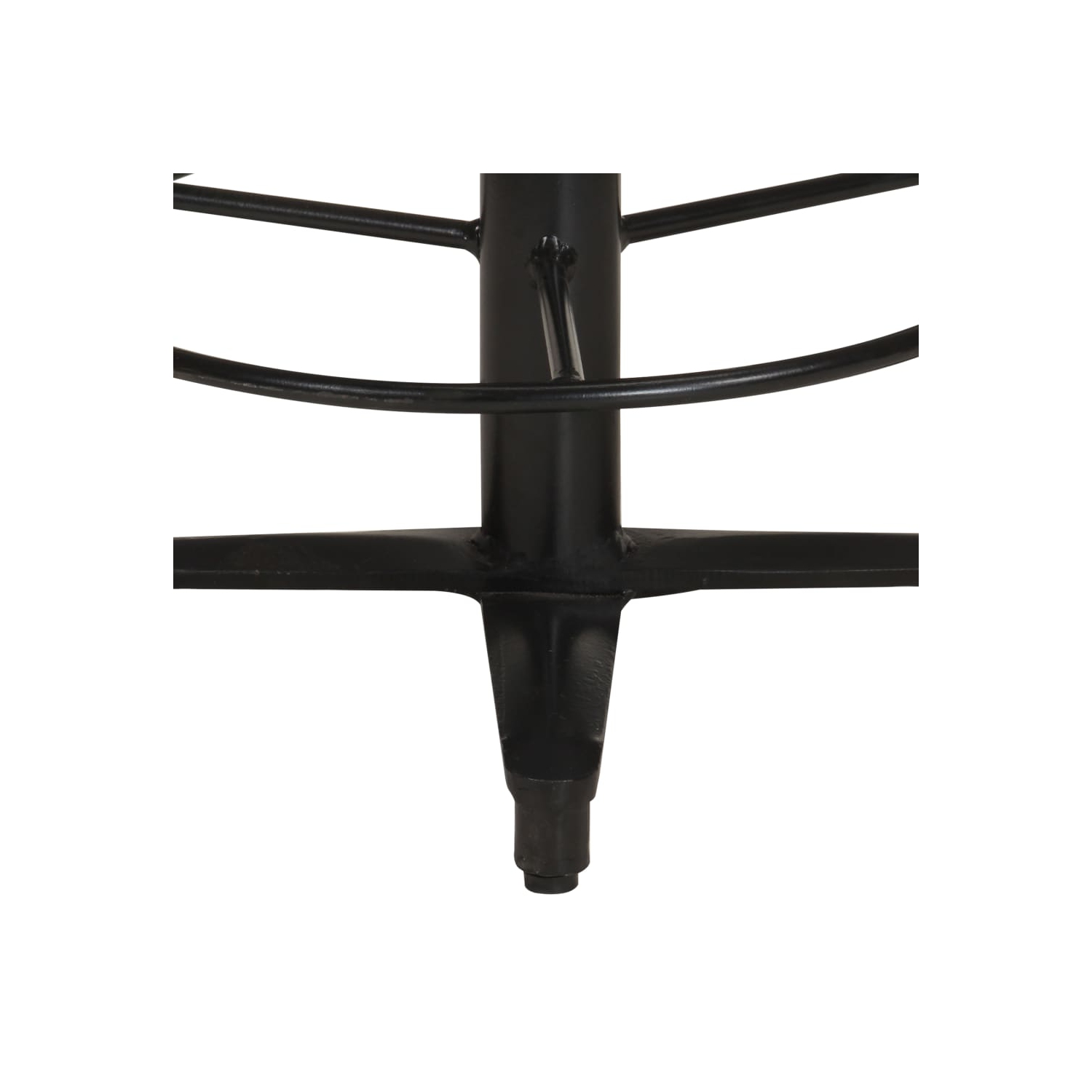 vidaXL Bar Stools 2 pcs 20.5" Solid Mango Wood