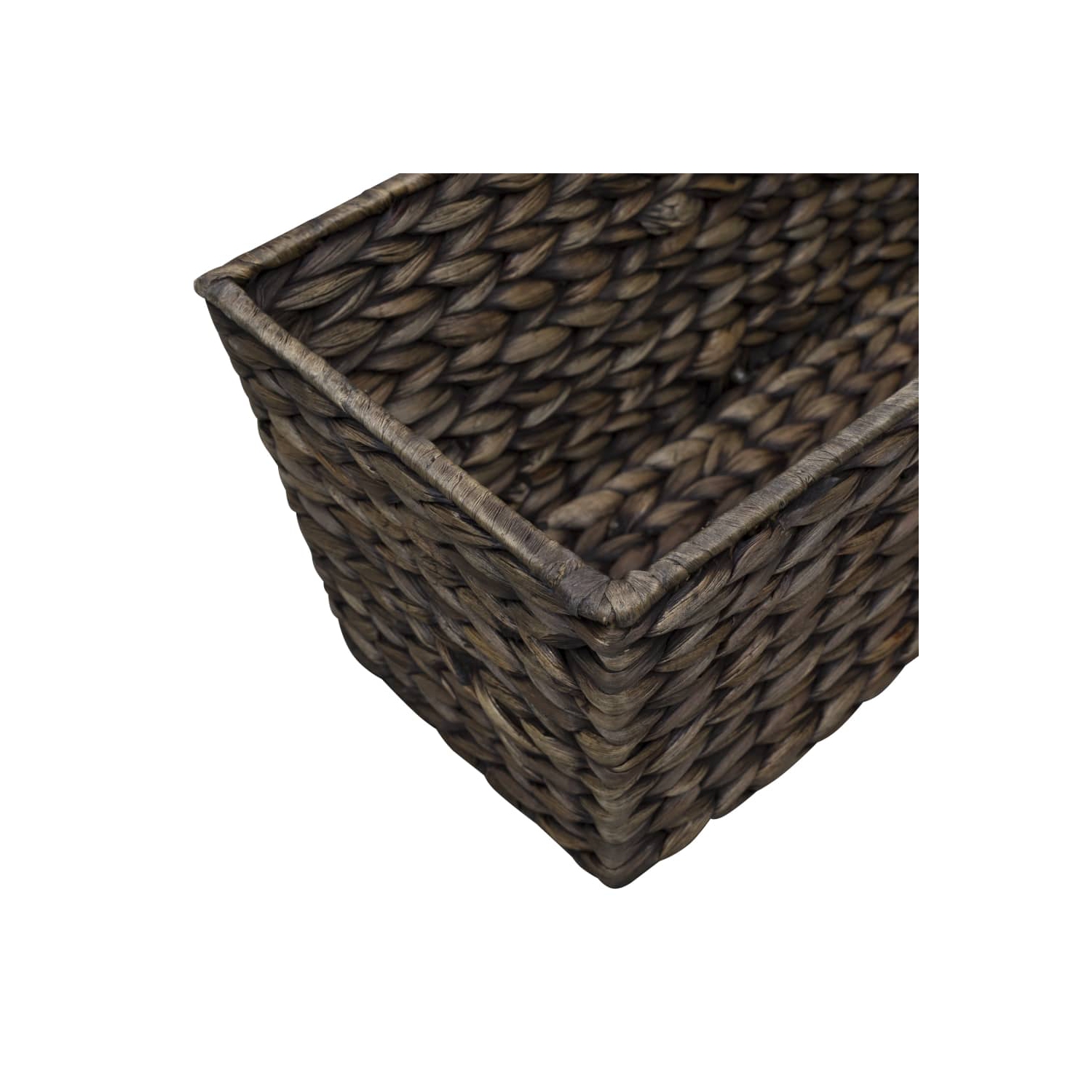 vidaXL Garden Planters 2 pcs Water Hyacinth Brown