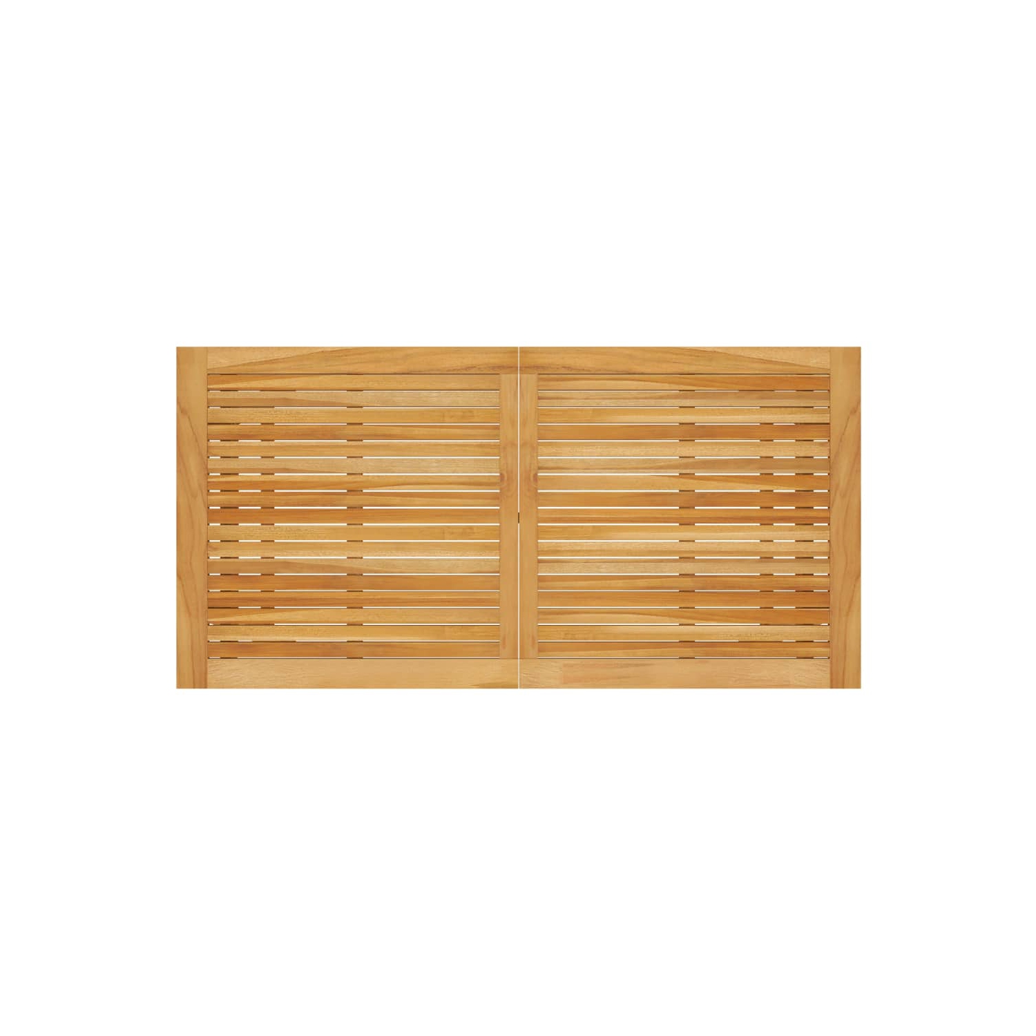 Table de salle à manger en acacia massif de 55.1 x 27,6 x 28,9 po de VidaXL