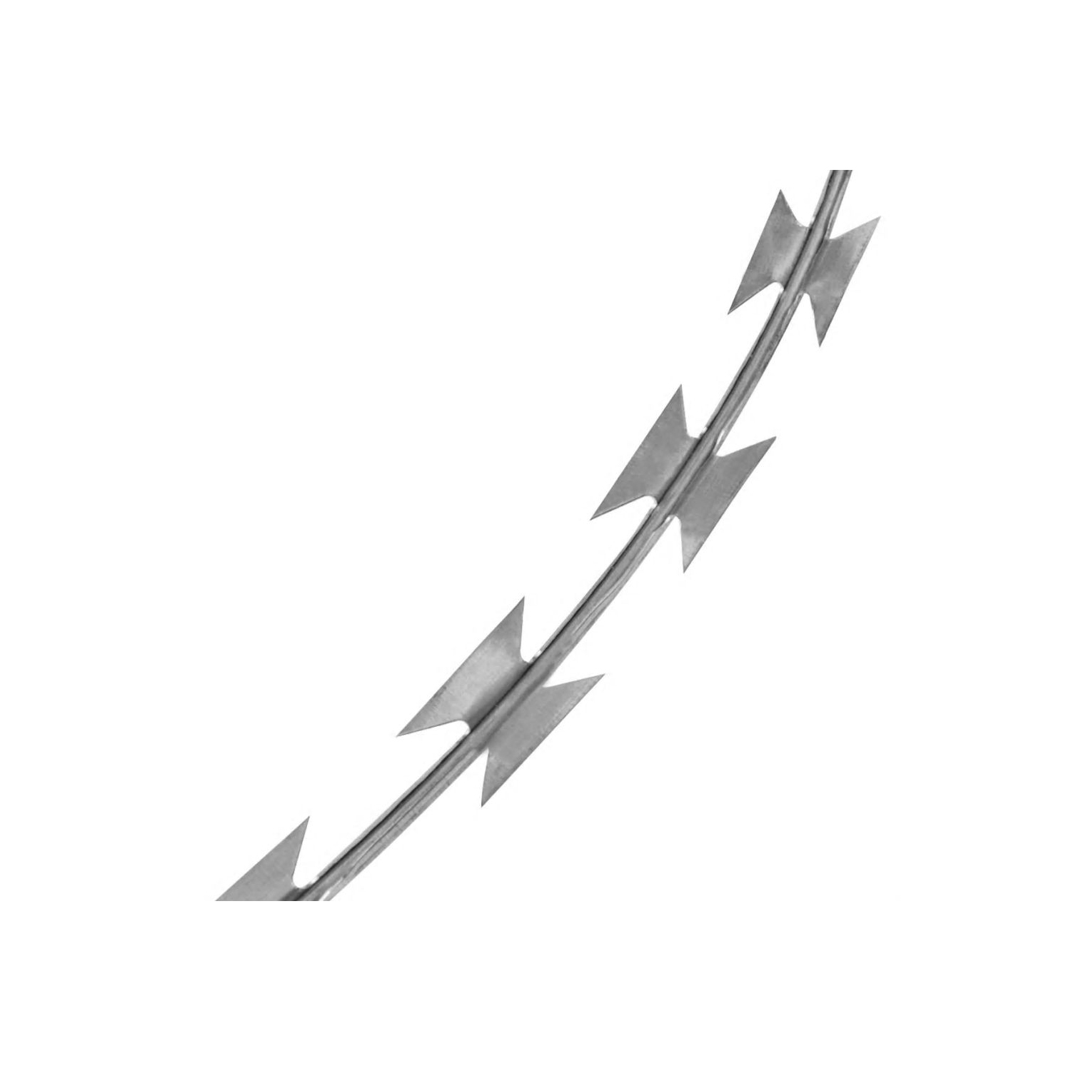 BTO-22 Clipped Concertina NATO Razor Wire Galvanized Steel 492'