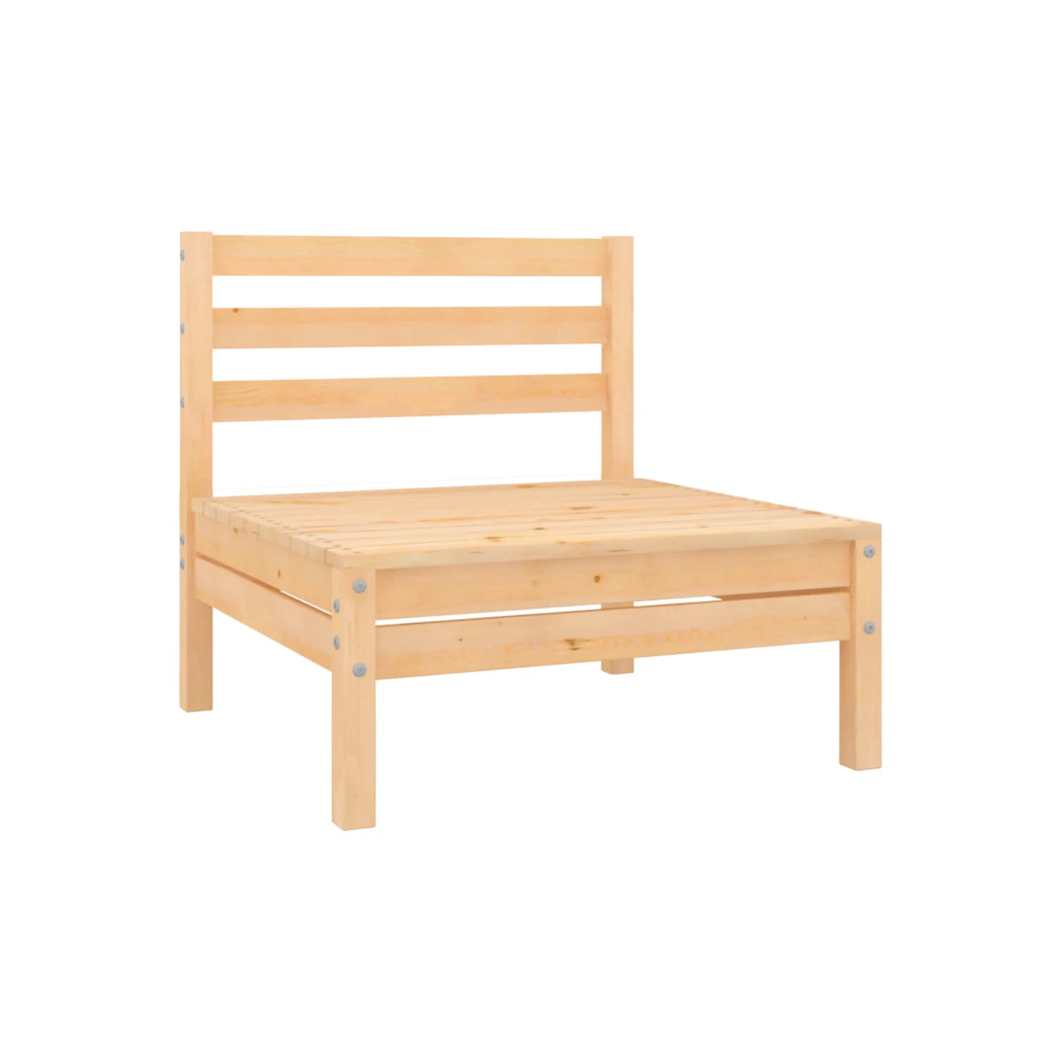 vidaXL 8 Piece Patio Lounge Set Solid Pinewood