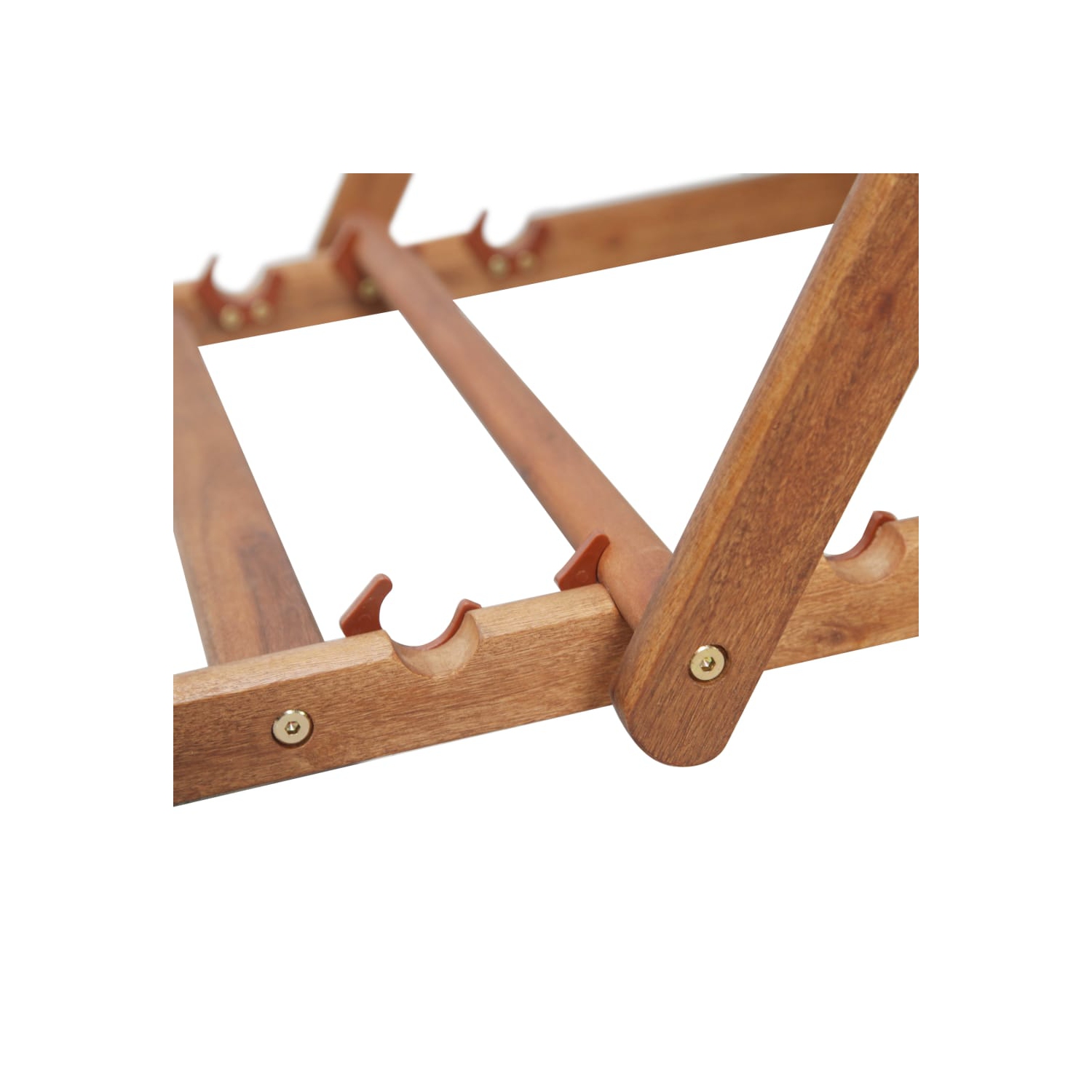 Chaise de plage pliable en tissu et cadre en bois bleu VidaXL