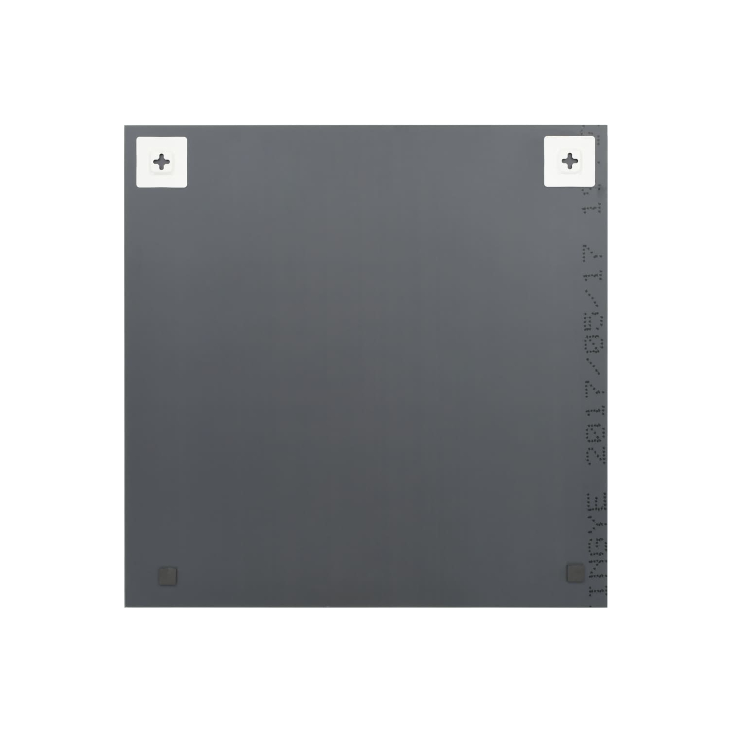 vidaXL Wall Mirror 15.7"x15.7" Square Glass