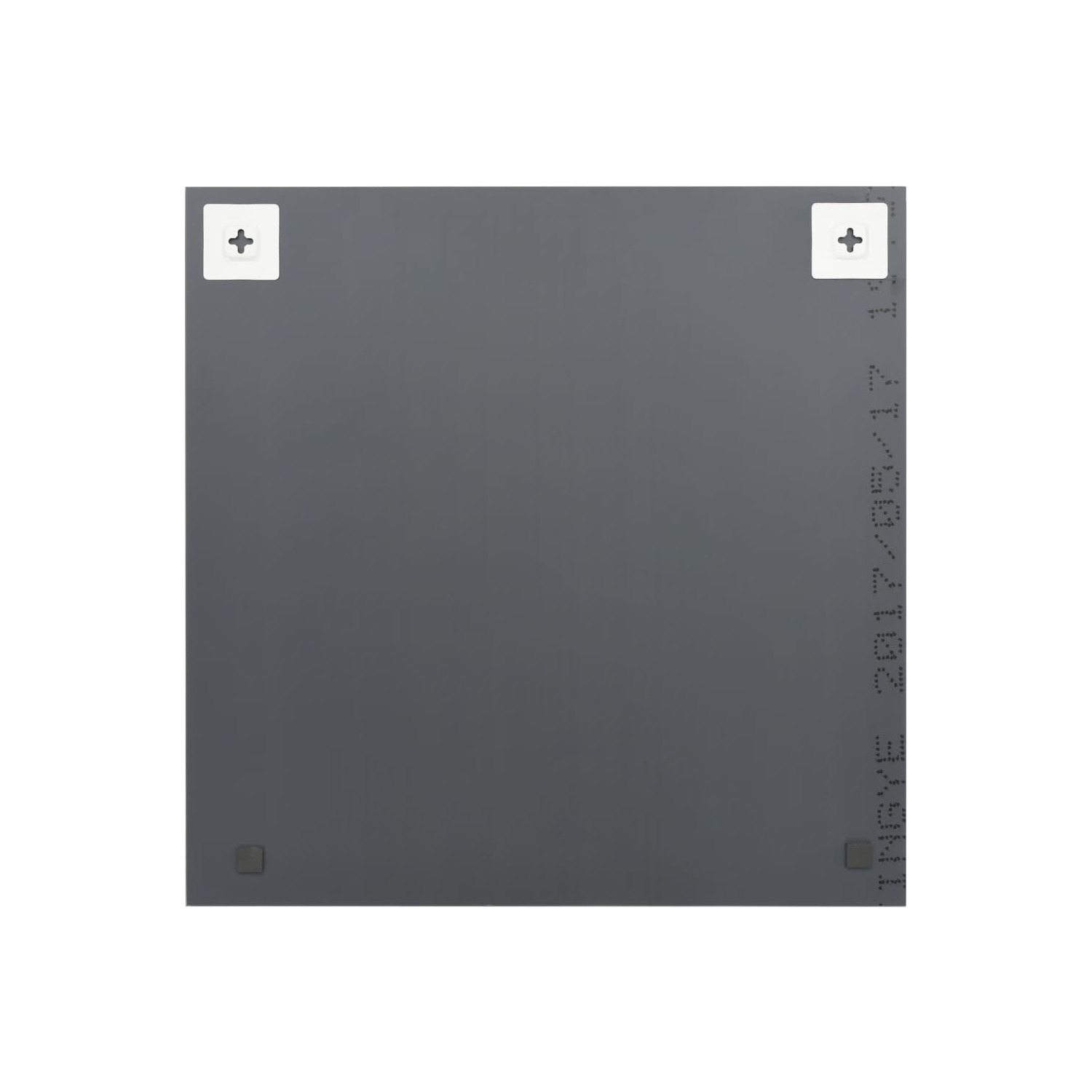 vidaXL Wall Mirror 19.7"x19.7" Square Glass